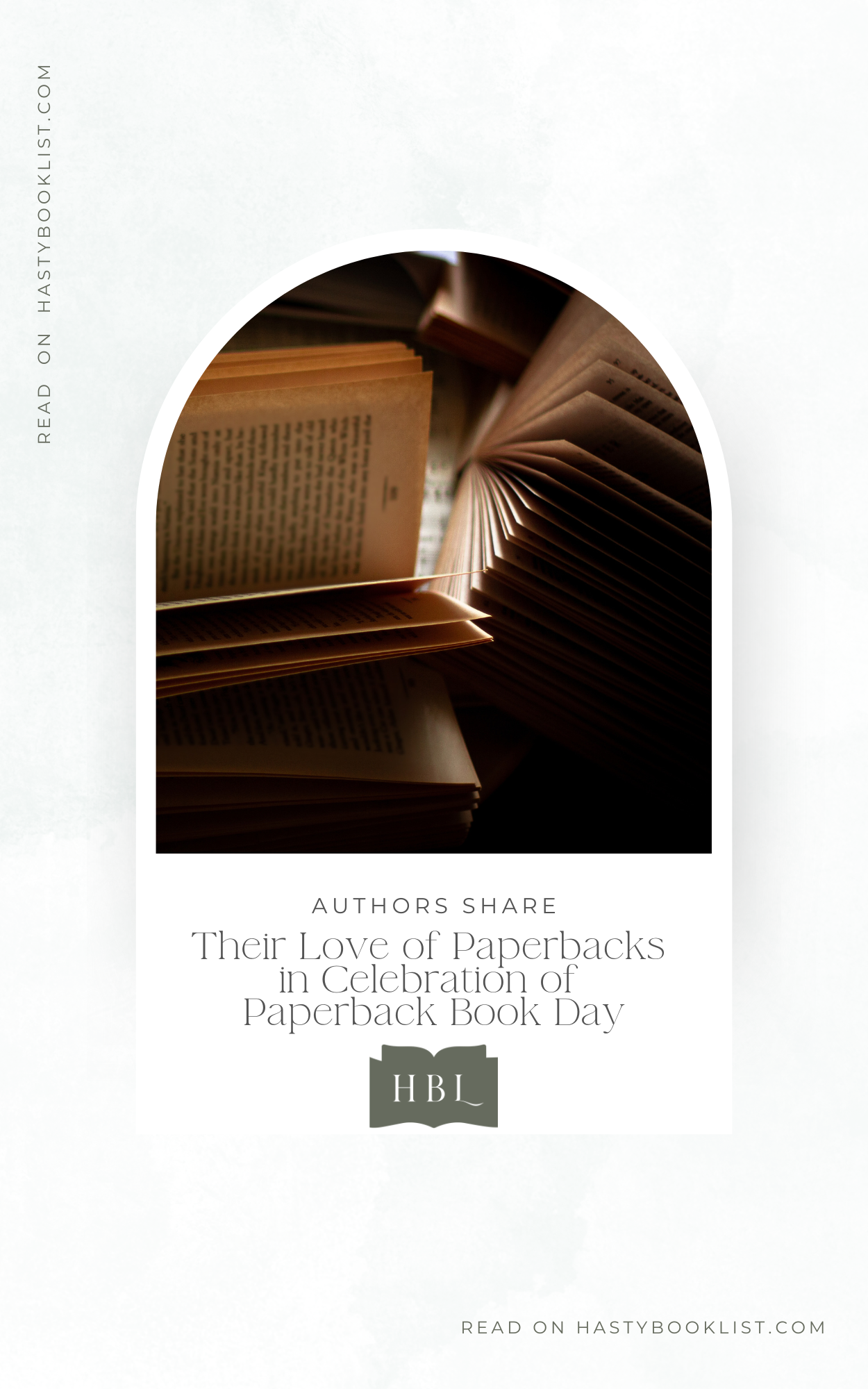 Authors Share Their Love of Paperbacks in Celebration of Paperback Book Day