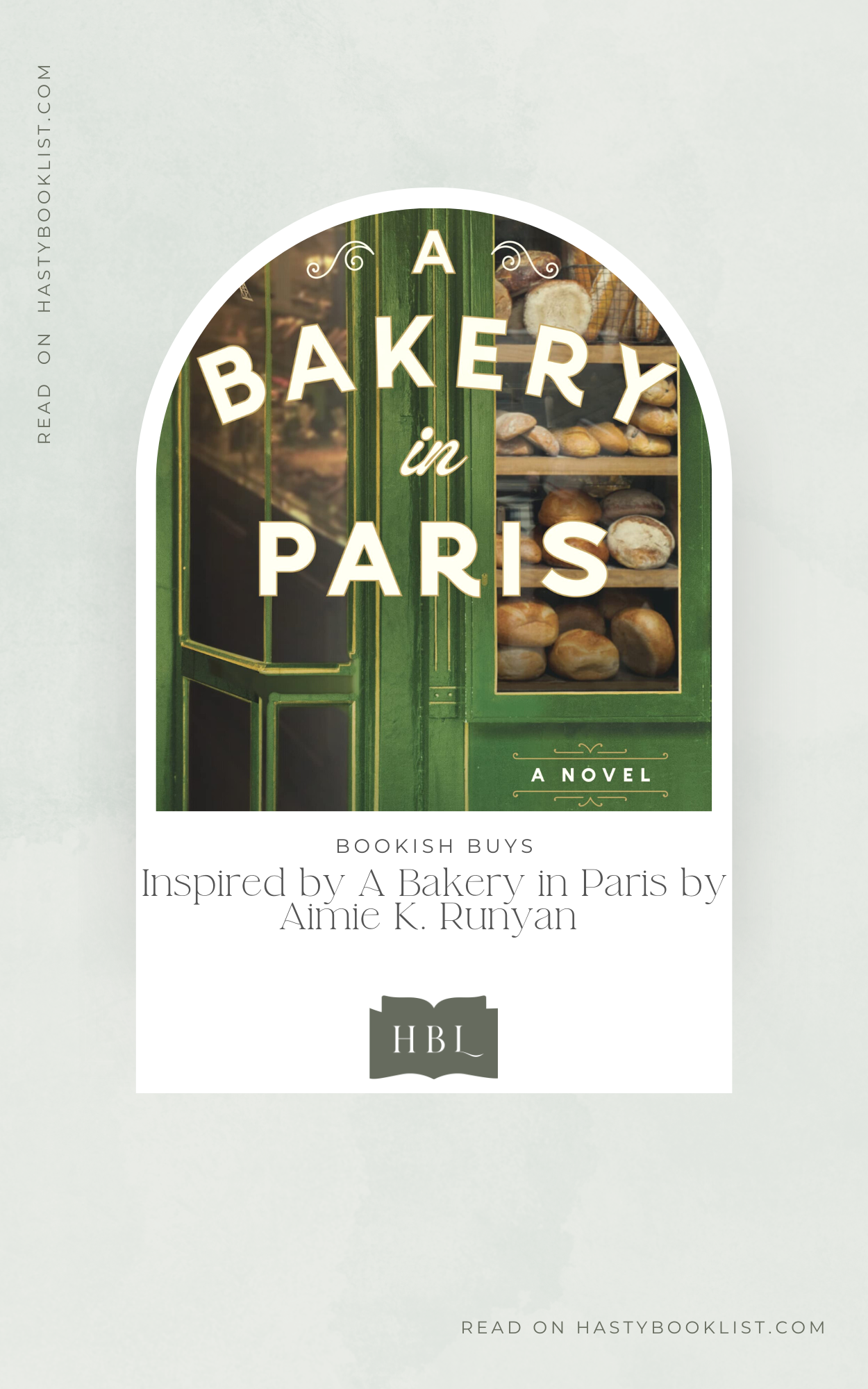 Bookish Buys: A Bakery in Paris by Aimie K. Runyan