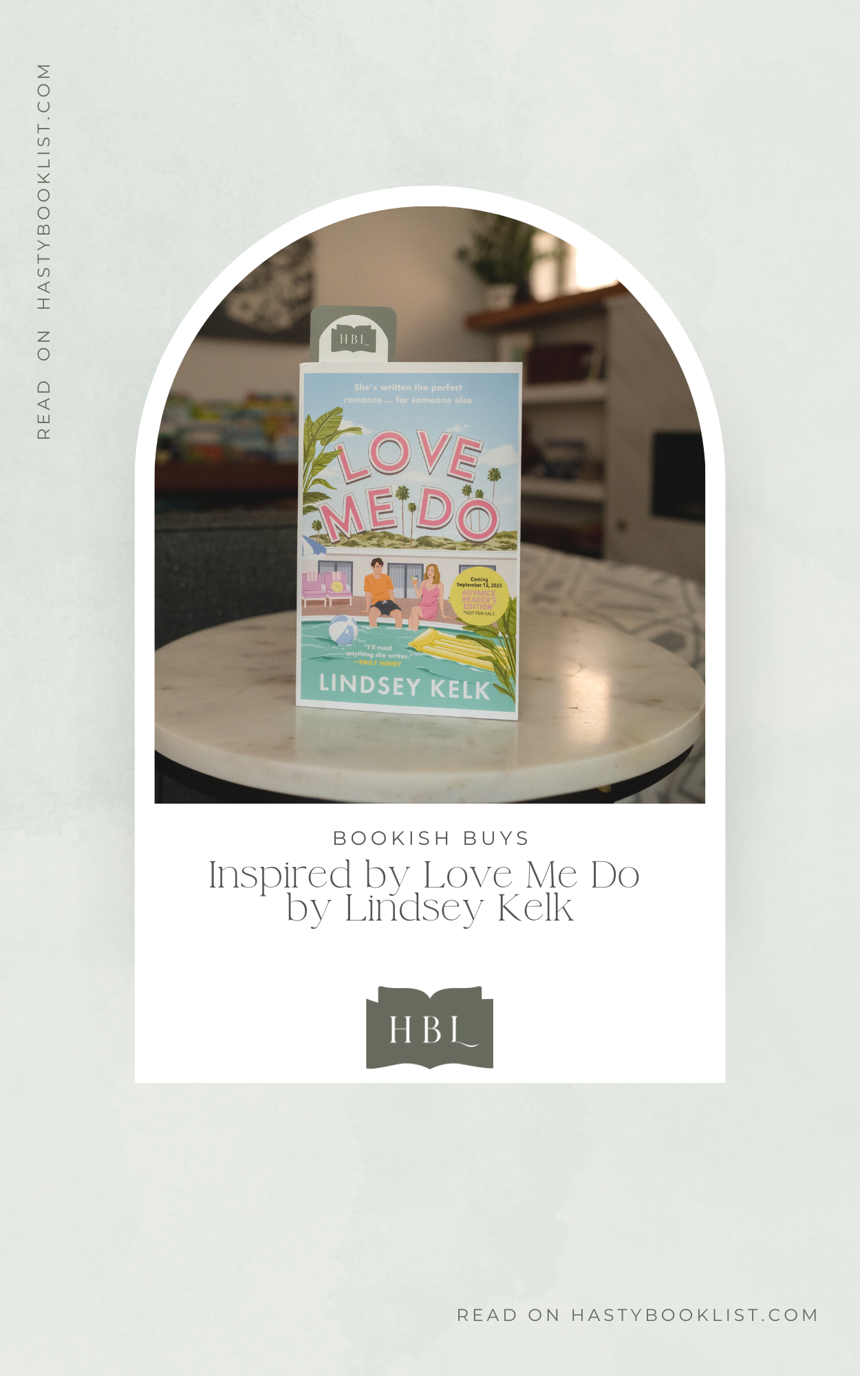Bookish Buys: Love Me Do by Lindsey Kelk