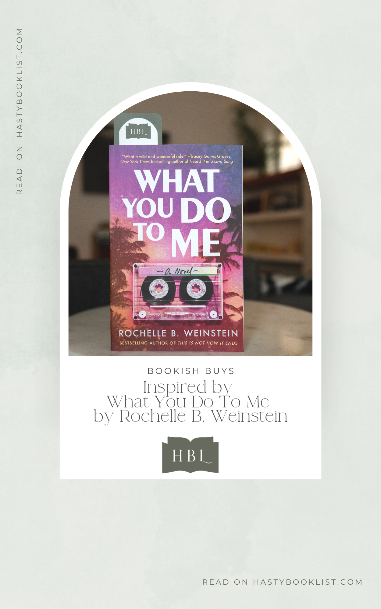 Bookish Buys: What You Do To Me by Rochelle B. Weinstein