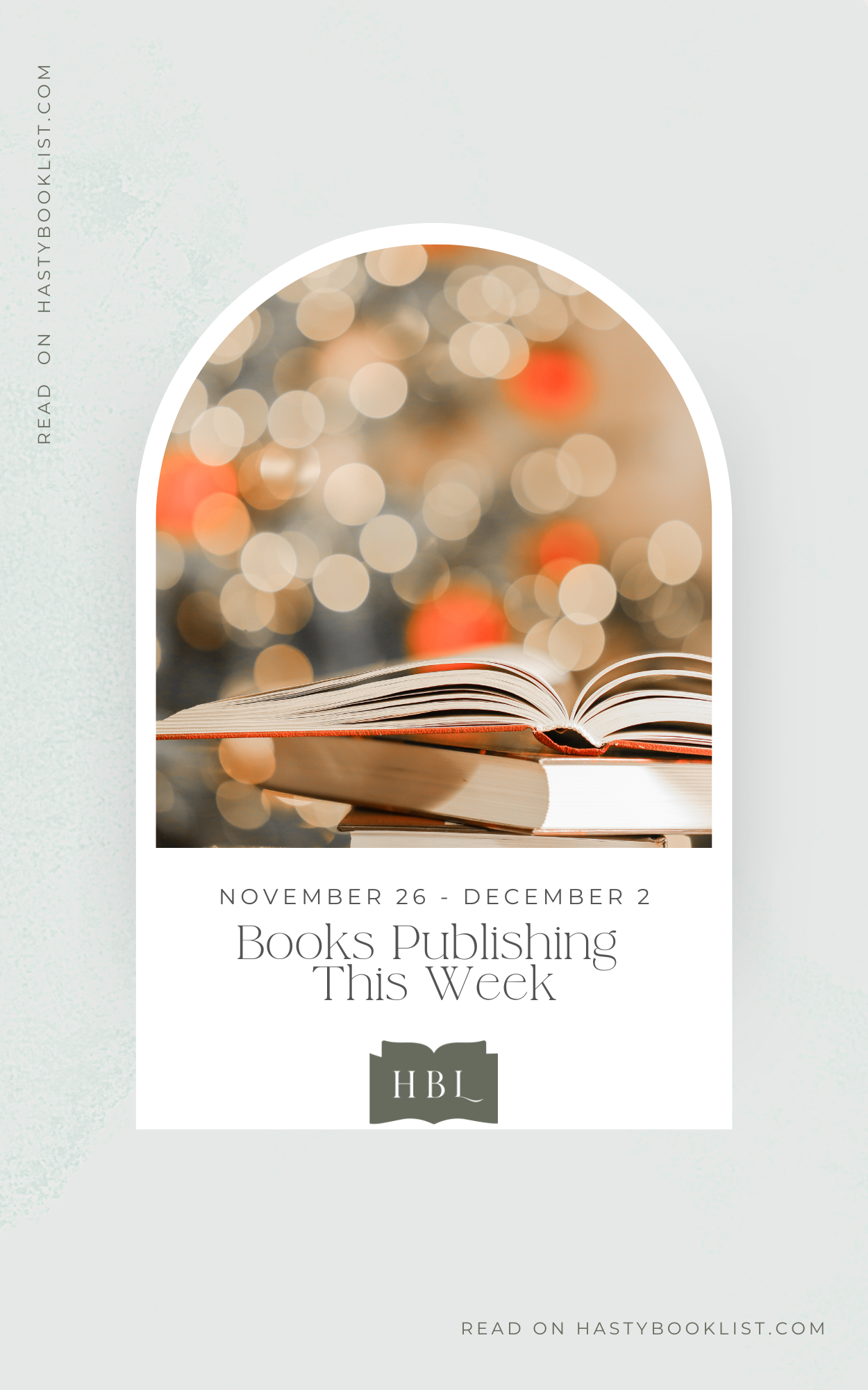 Books Publishing this Week
