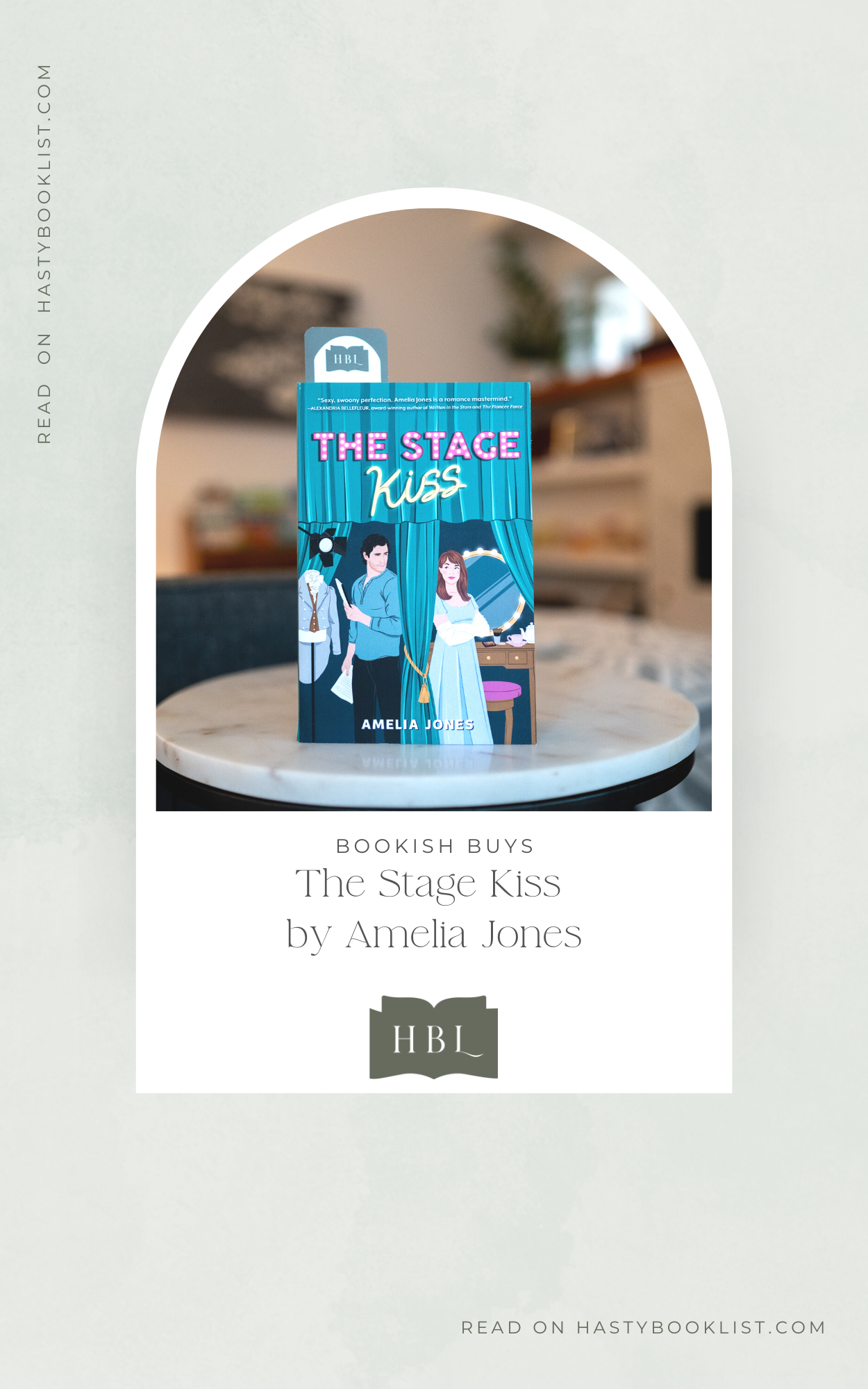 Bookish Buys: The Stage Kiss by Amelia Jones