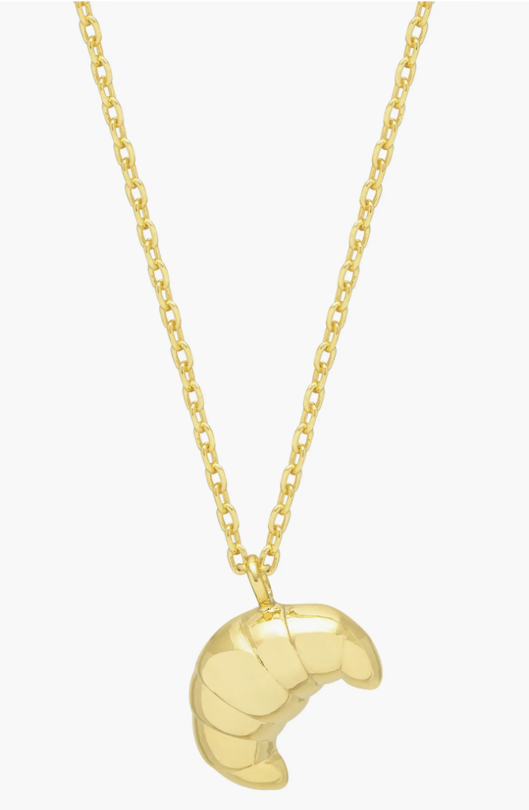 croissant necklace