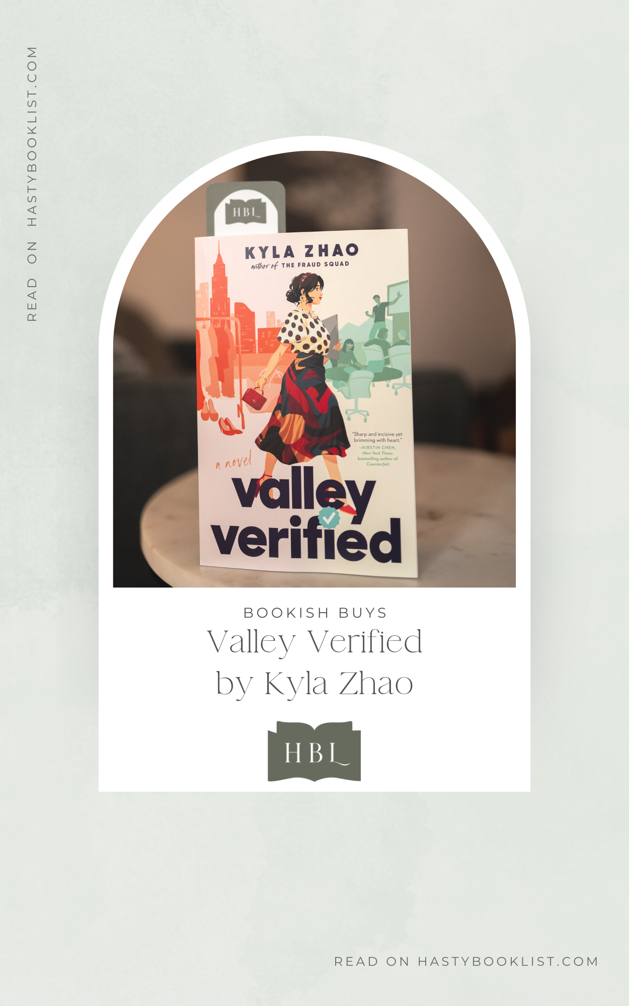 Bookish Buys: Valley Verified by Kyla Zhao