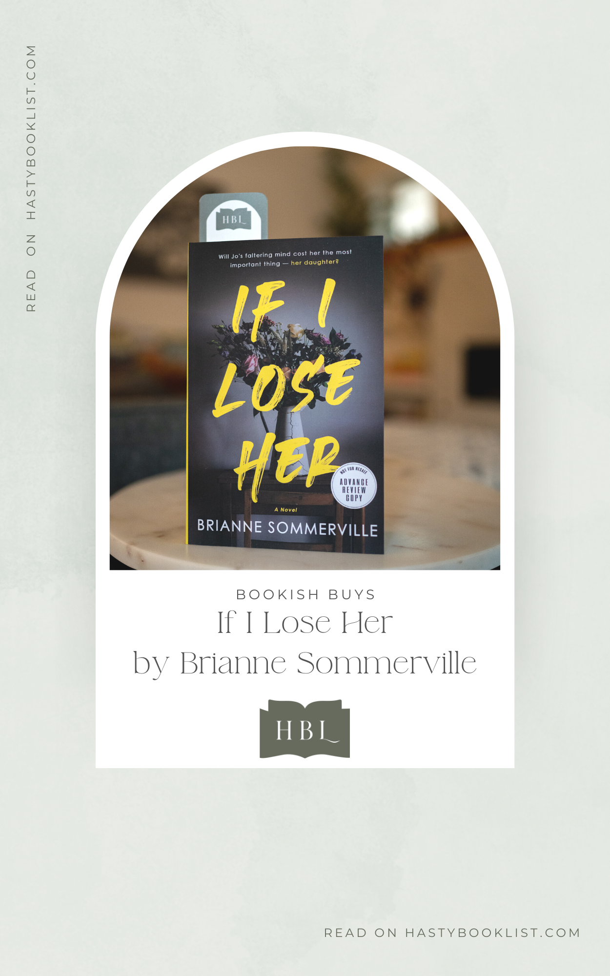 Bookish Buys: If I Lose Her by Brianne Sommerville