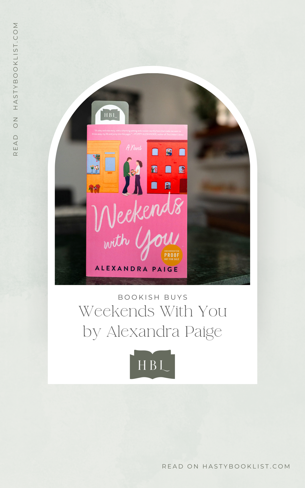 Bookish Buys: Weekends With You by Alexandra Paige