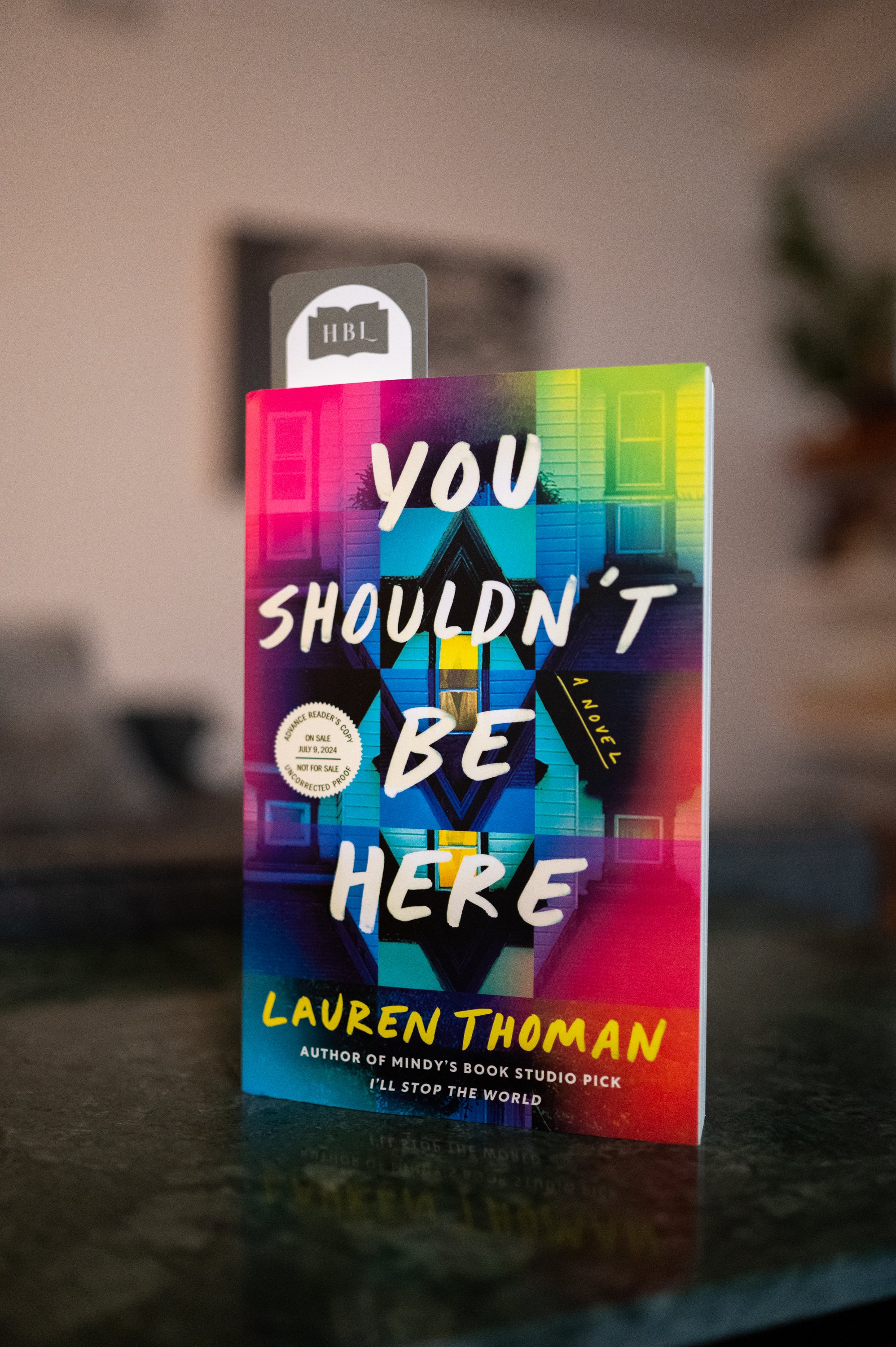 Shouldn't You Be Out On A Ledge Somewhere Book Mail
