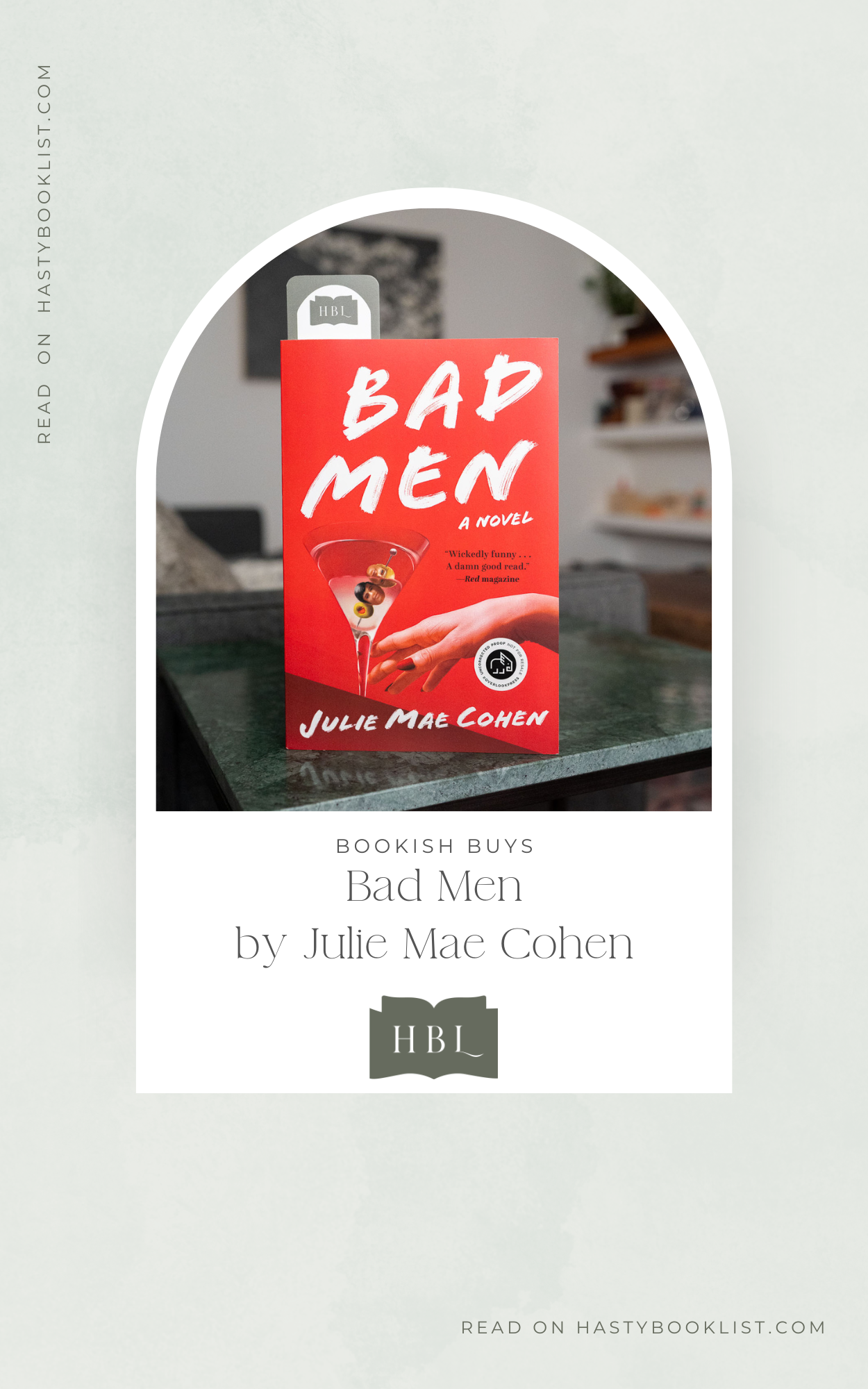 Bookish Buys: Bad Men by Julie Mae Cohen