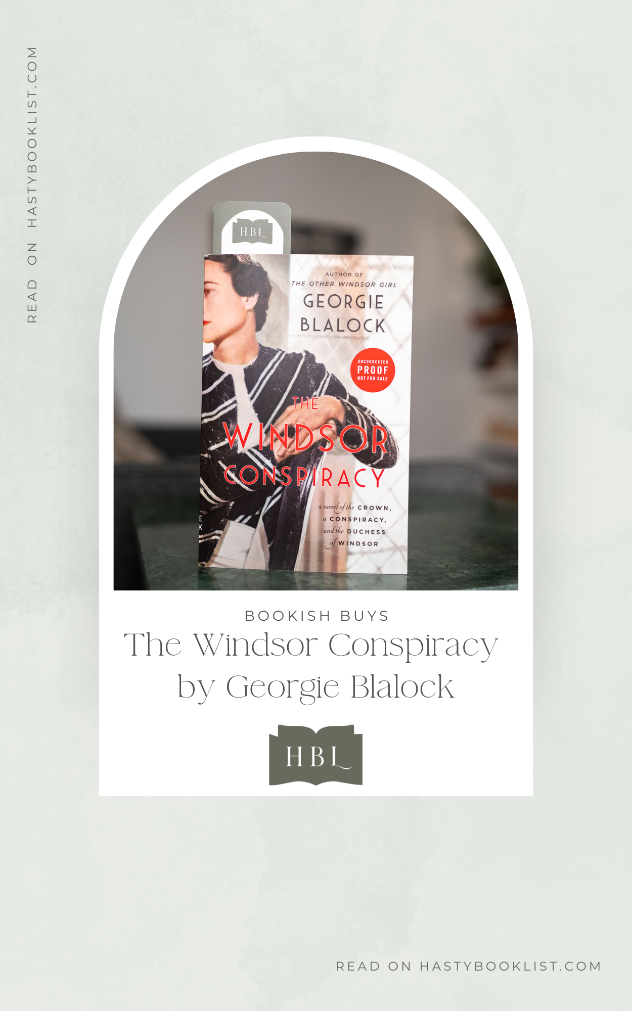 Bookish Buys: The Windsor Conspiracy by Georgie Blalock