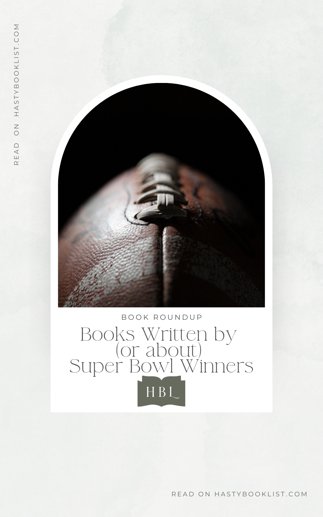 Books Written by (or about) Super Bowl Winners