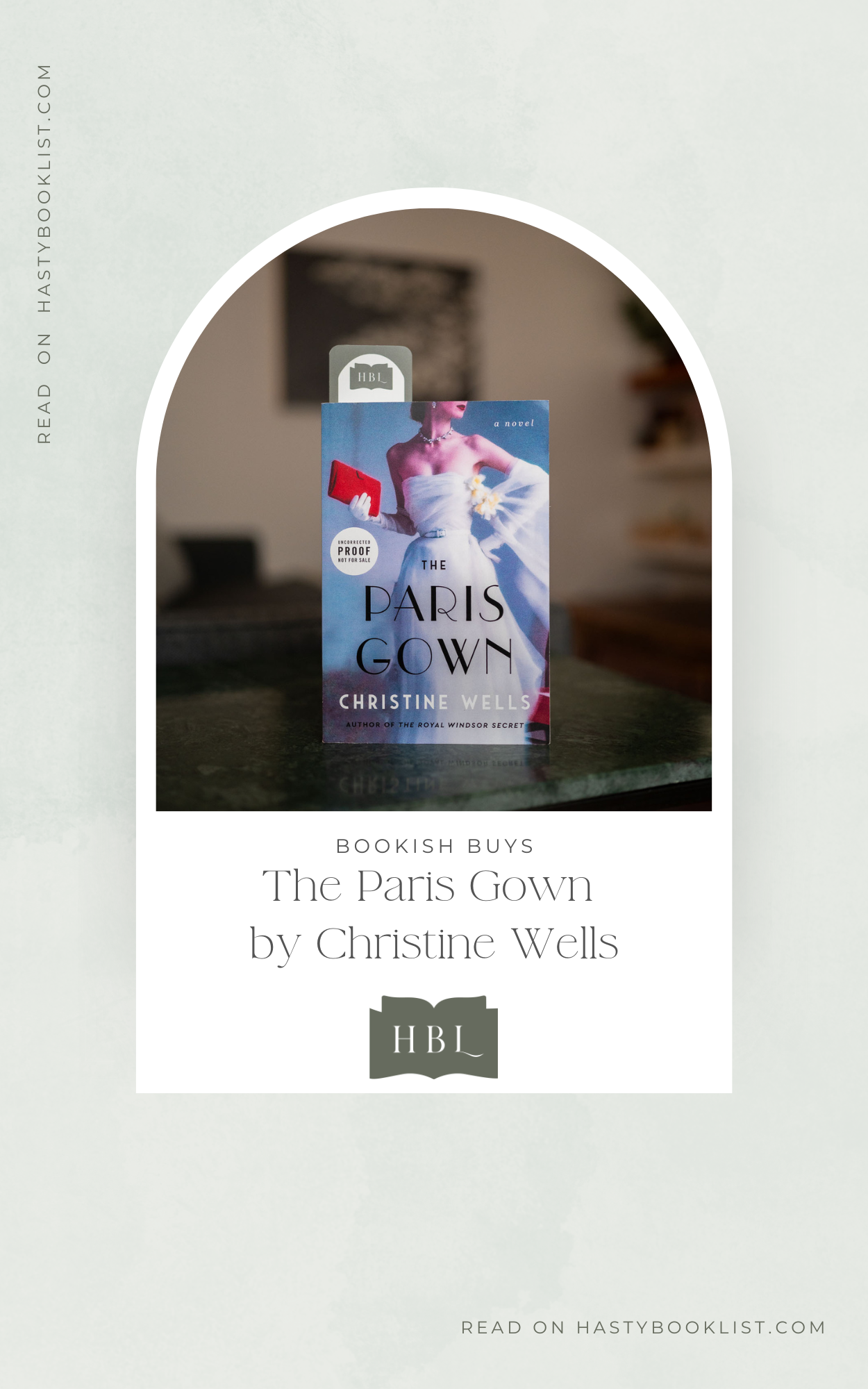 Bookish Buys: The Paris Gown by Christine Wells
