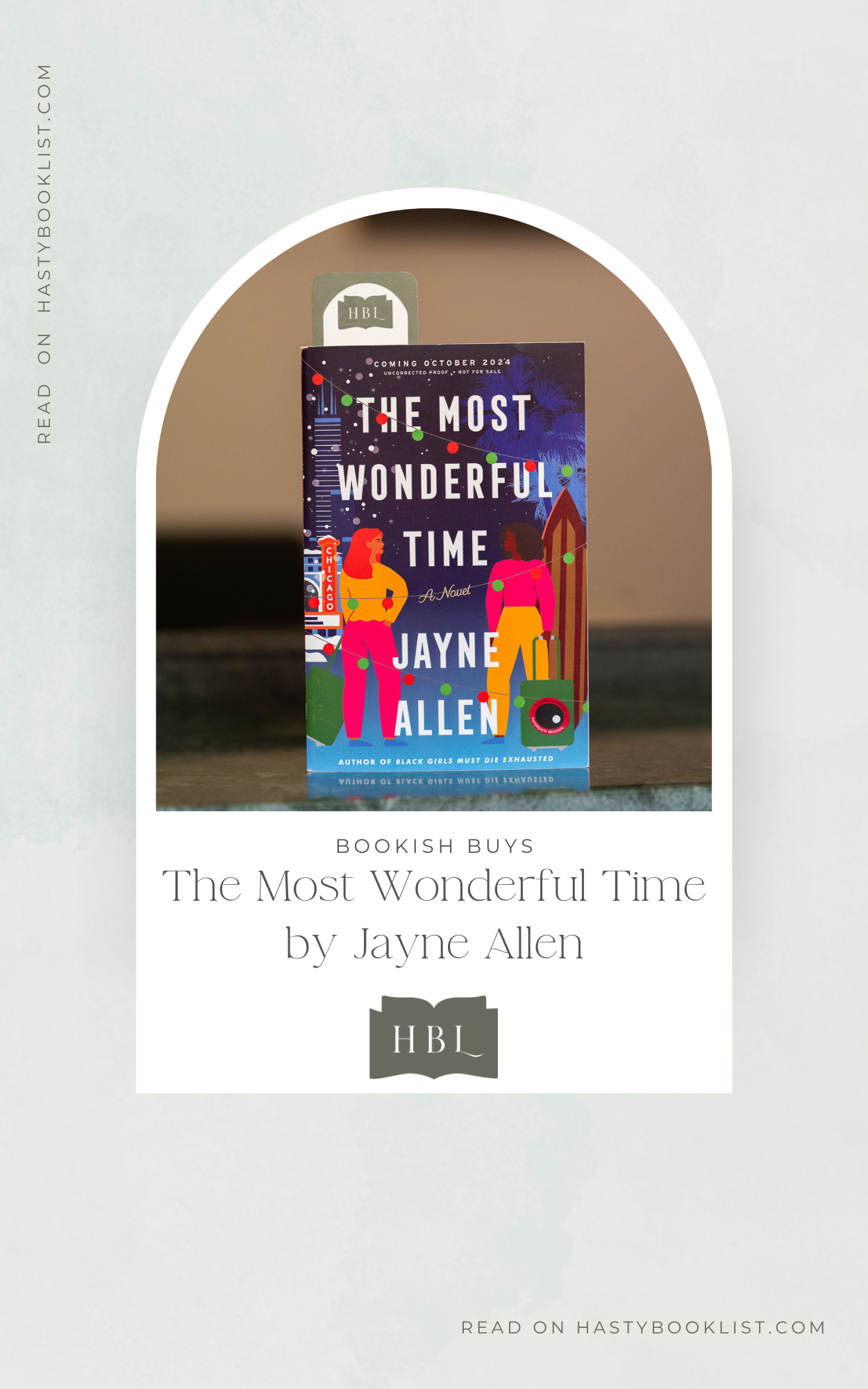 Bookish Buys: The Most Wonderful Time by Jayne Allen