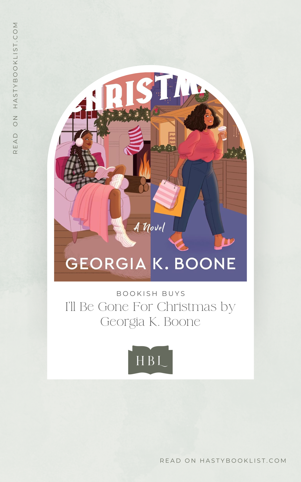 Bookish Buys: I'll Be Gone For Christmas by Georgia K. Boone