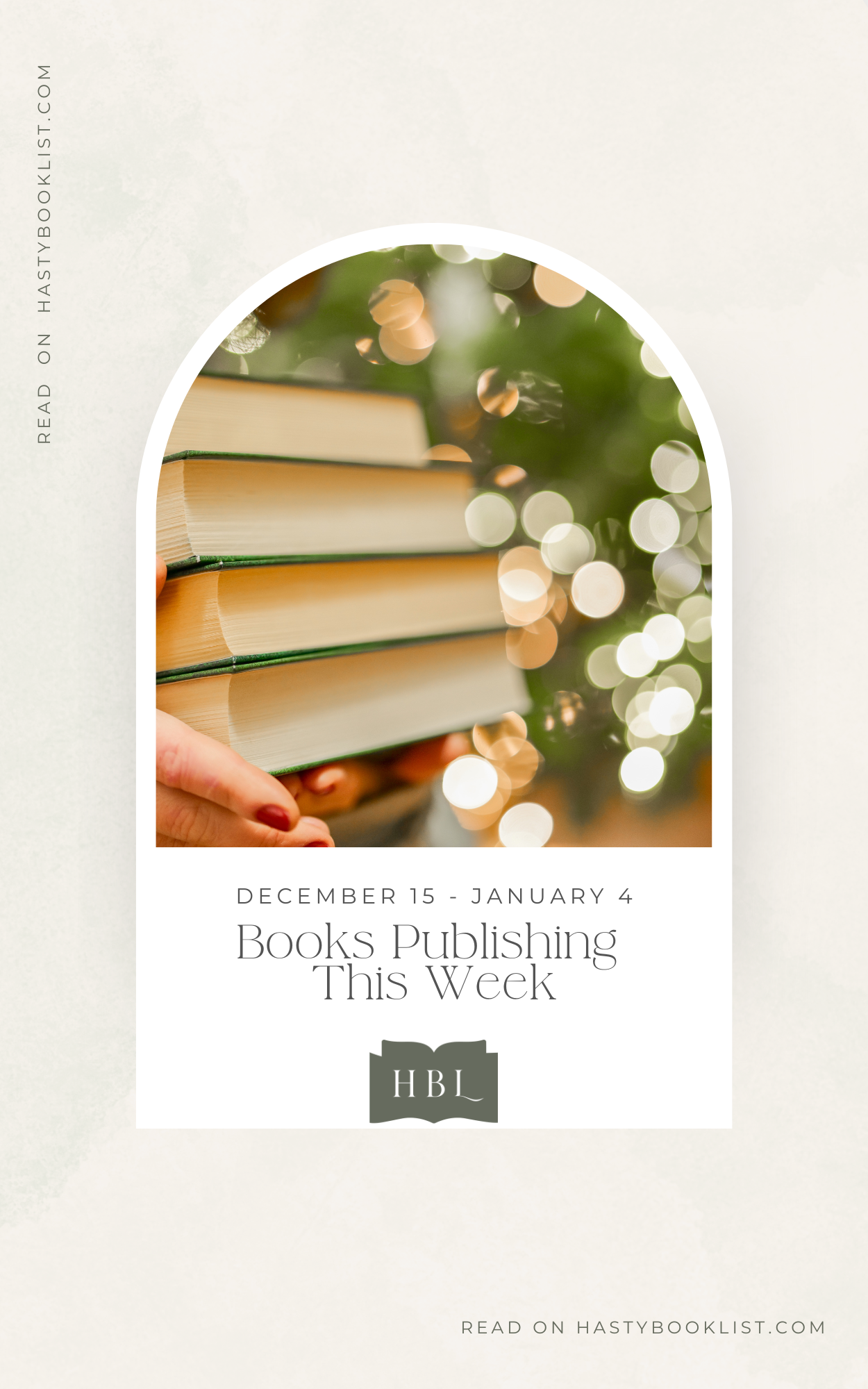 Books Publishing This Week