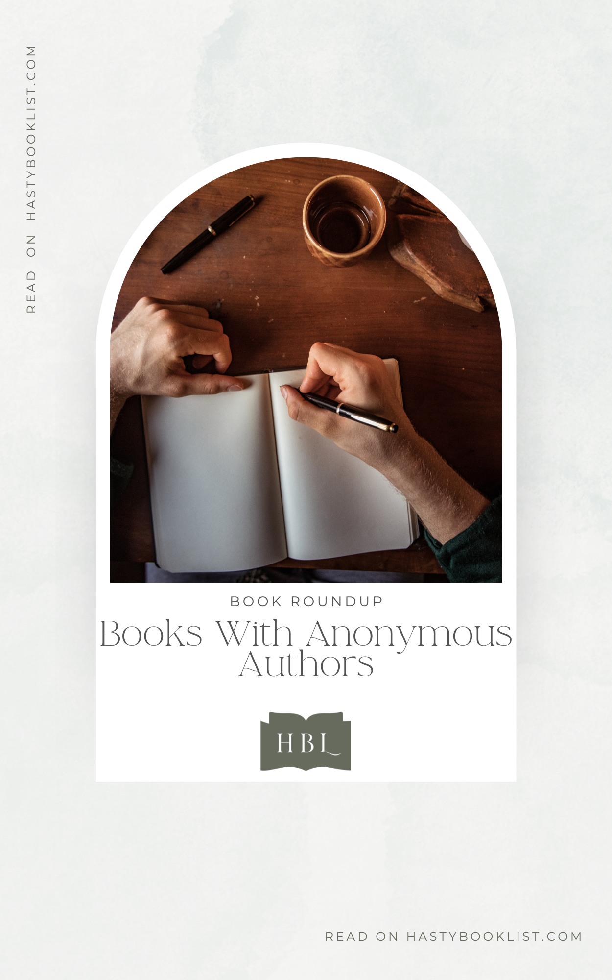 15 Books With Anonymous Authors