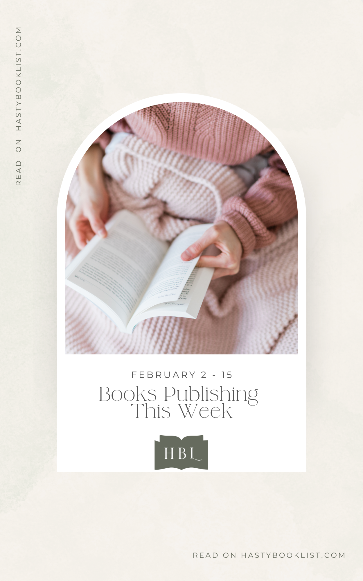 Books Publishing This Week (and next week)