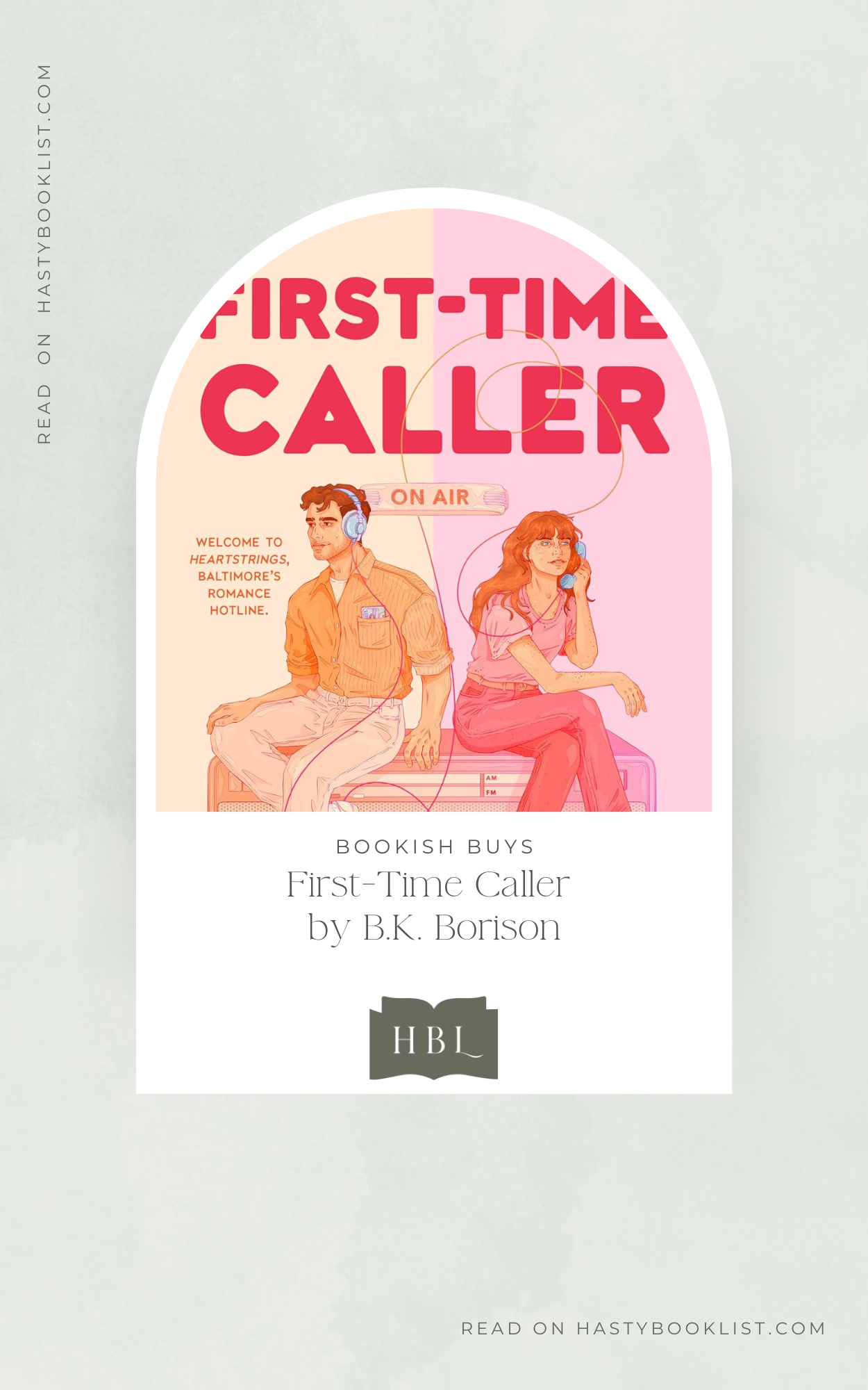 Bookish Buys: First-Time Caller by B.K. Borison