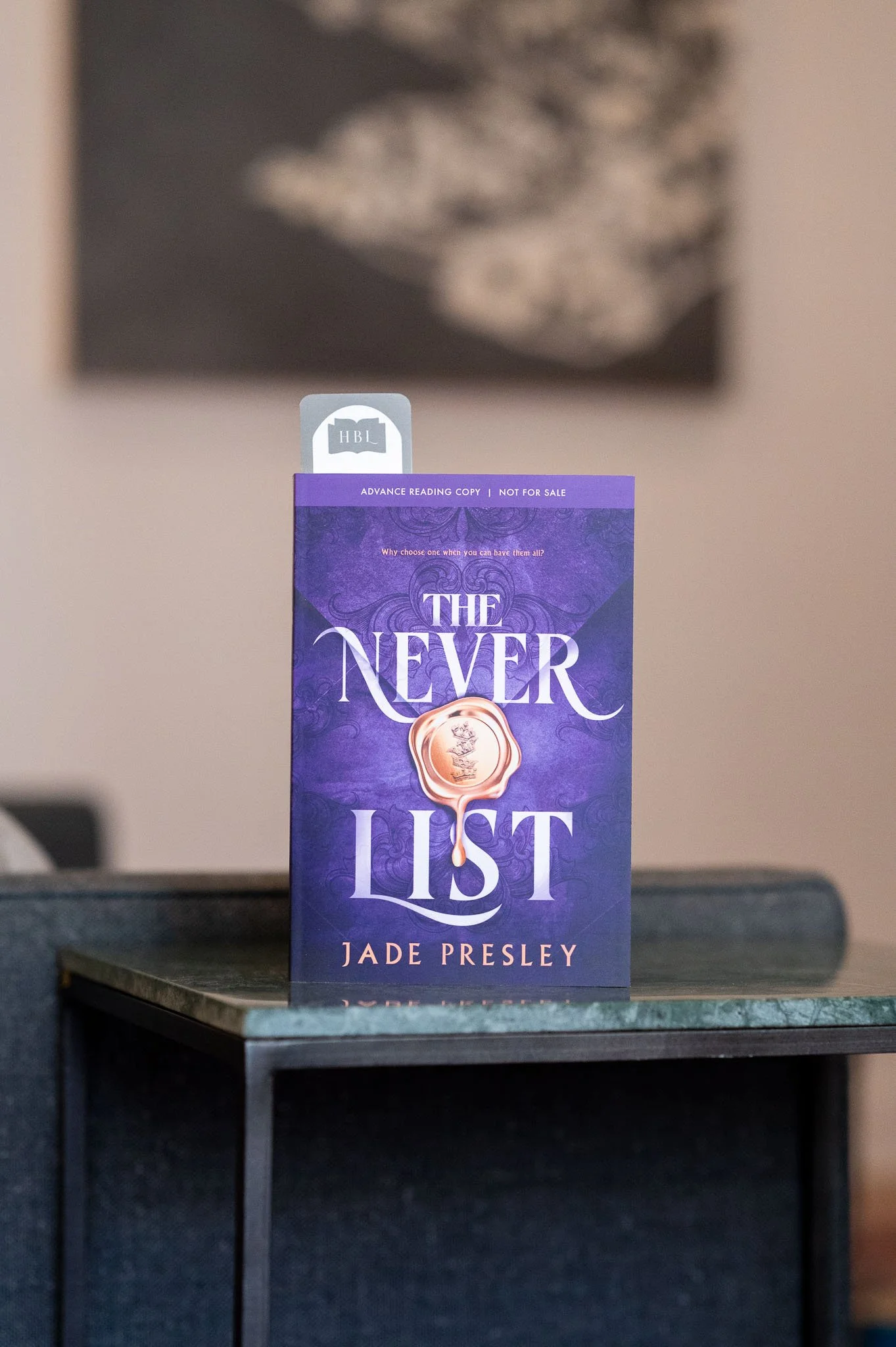 The Never List by Jade Presley
