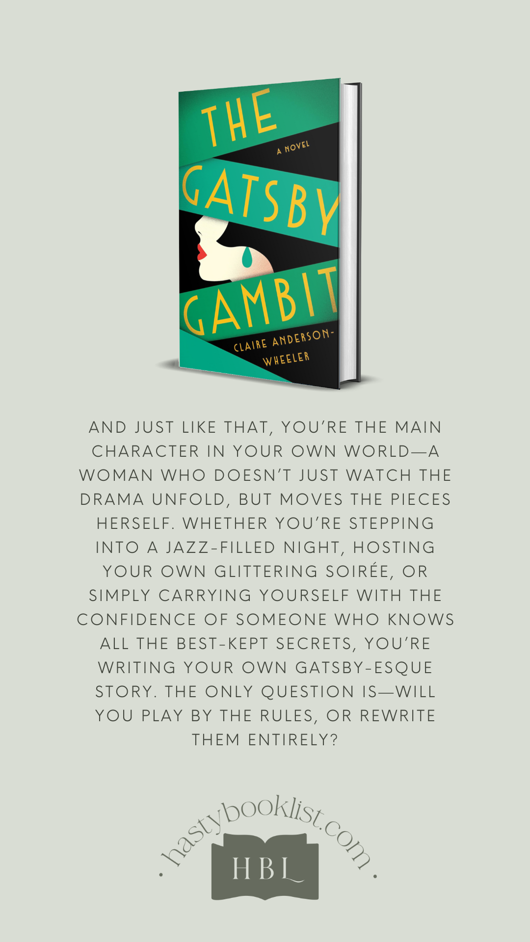 The Gatsby Gambit by Claire Anderson-Wheeler