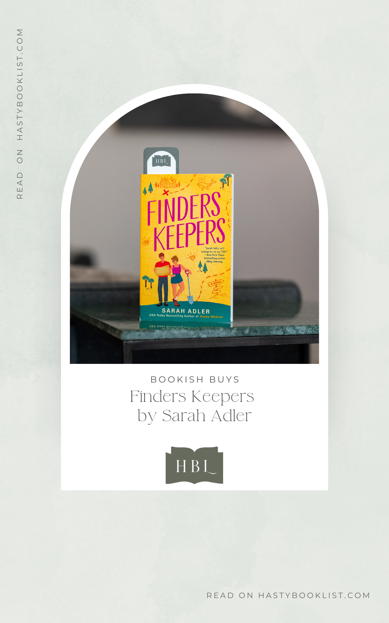 Bookish Buys: Finders Keepers by Sarah Adler