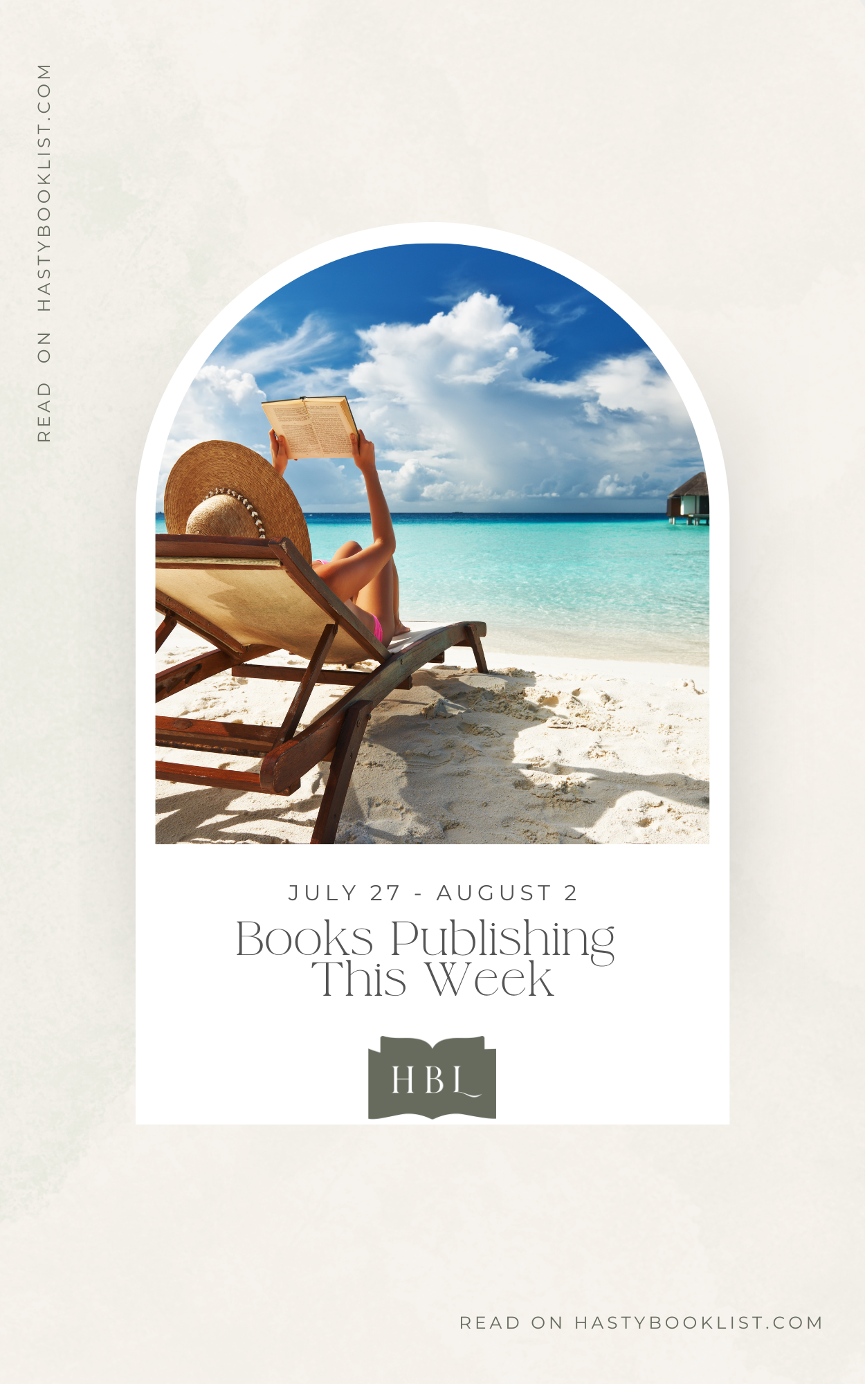 Books Publishing this Week [July 27 - August 2]
