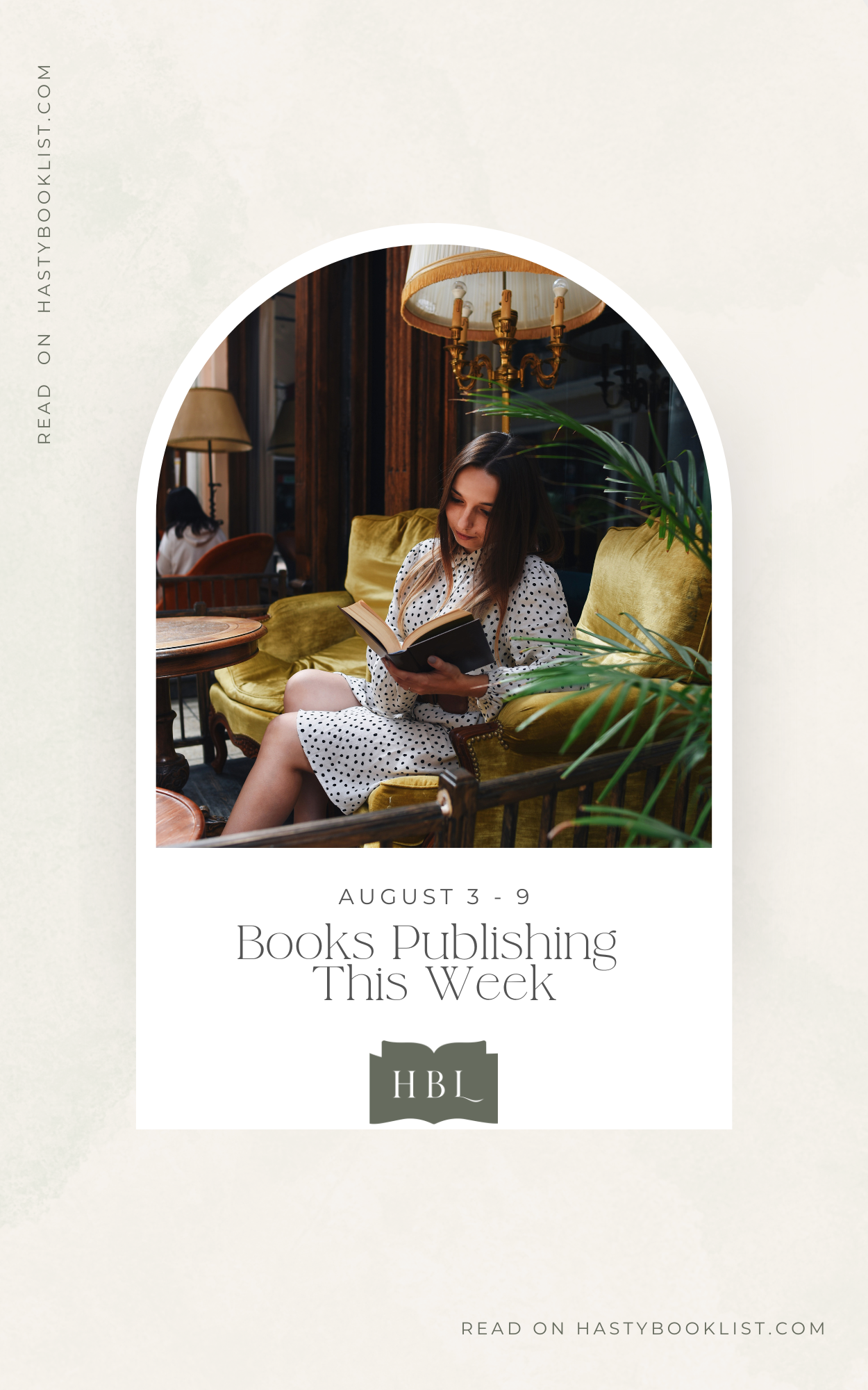 Books Publishing this Week [August 3 - 9]