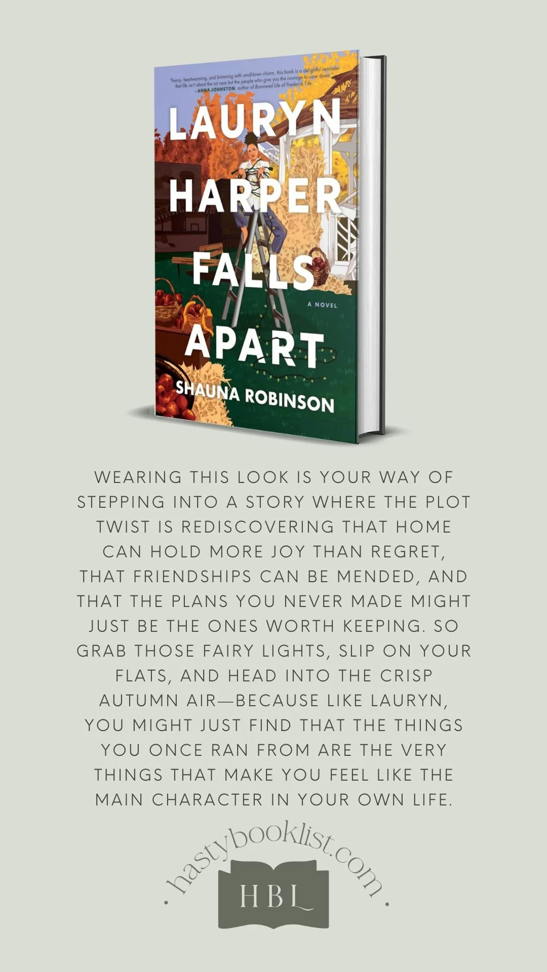 Lauryn Harper Falls Apart book