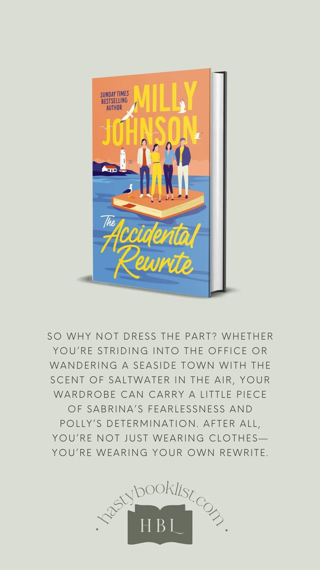 Bookish Buys: The Accidental Rewrite by Milly Johnson