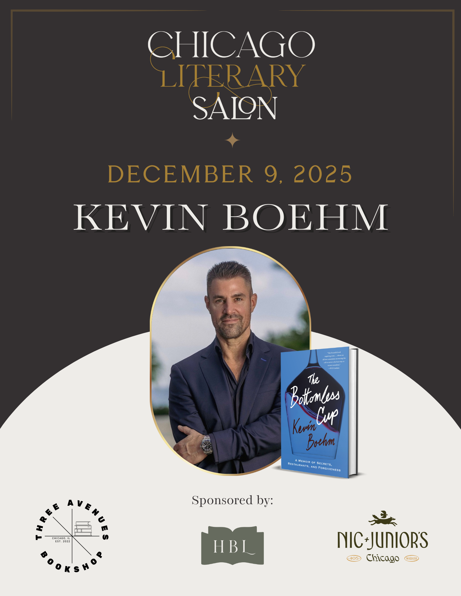 An Evening with Kevin Boehm: The Bottomless Cup