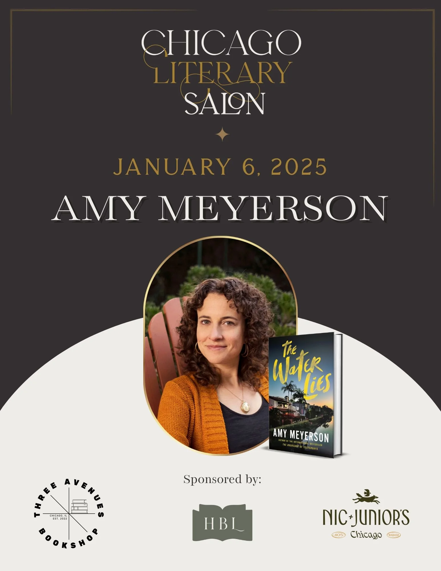 An Evening with Amy Meyerson: The Water Lies