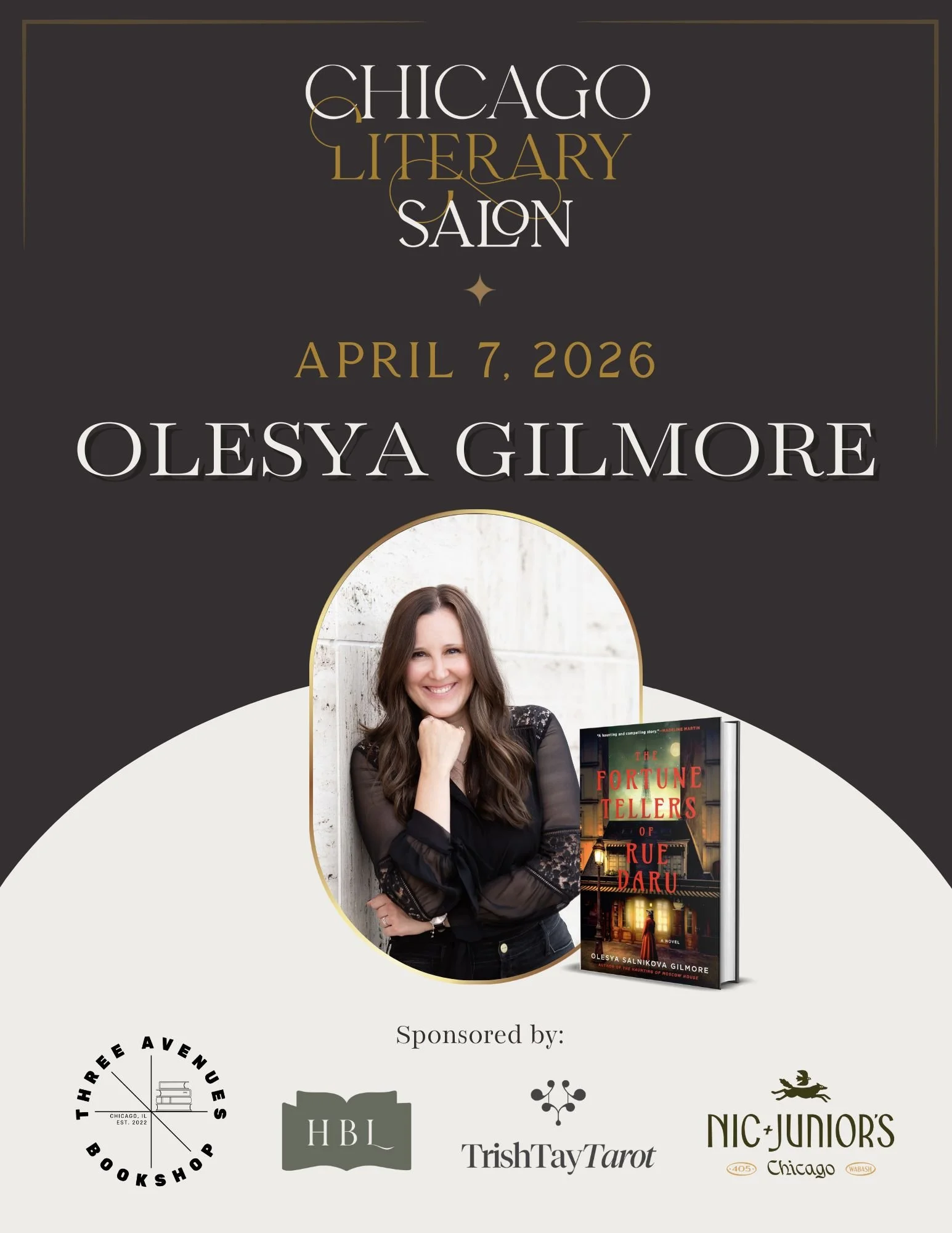 An Evening with Olesya Salnikova Gilmore: The Fortune Tellers of Rue Daru