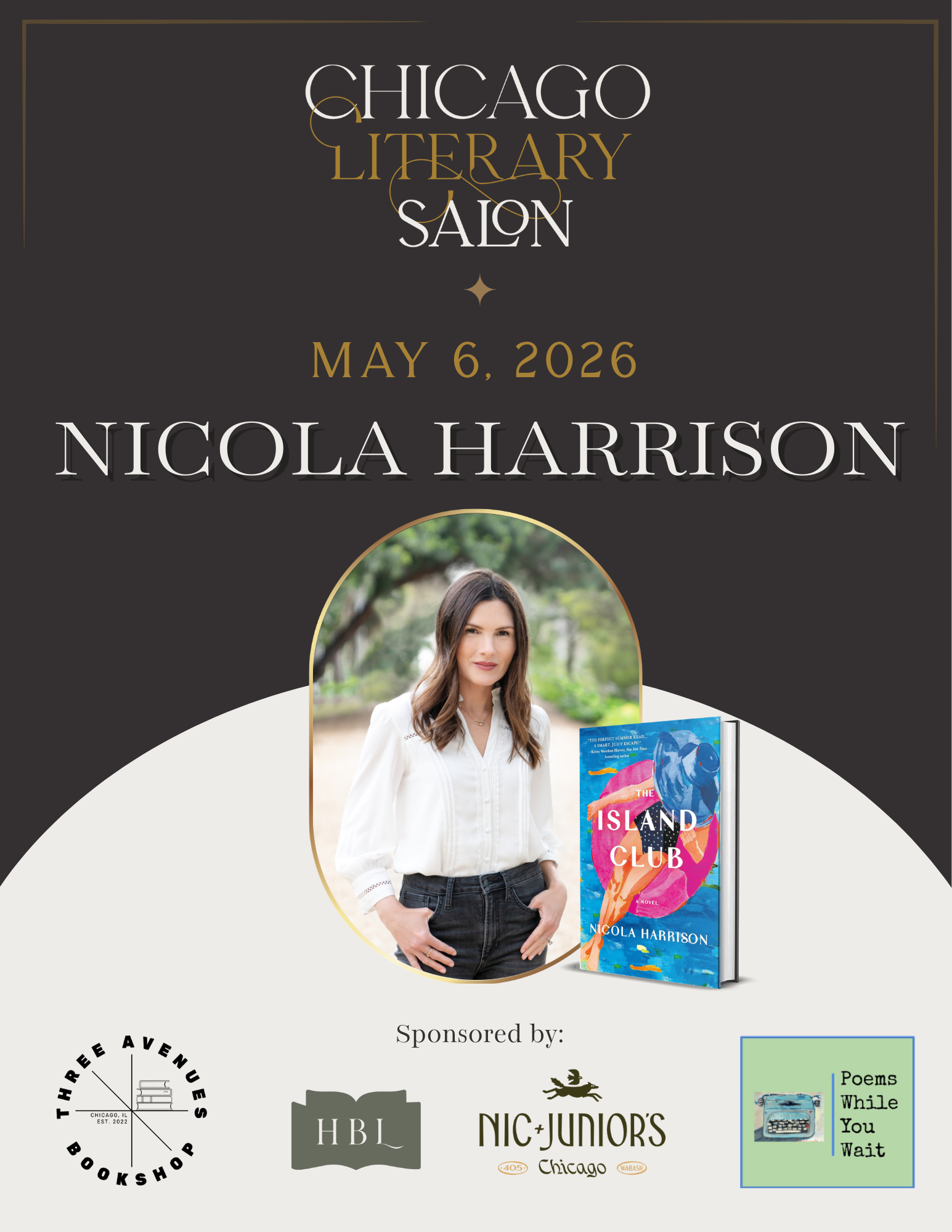 An Evening with Nicola Harrison: The Island Club