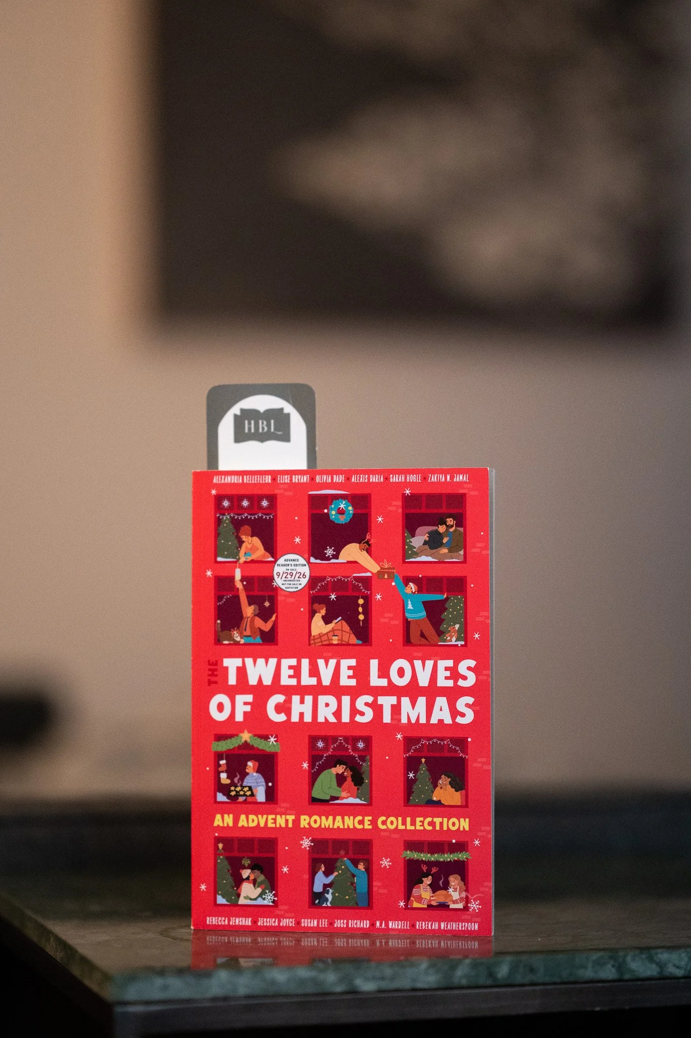 The Twelve Loves of Christmas by Alexandria Bellefleur; Elise Bryant; Olivia Dade; Alexis Daria; Sarah Hogle; Zakiya N. Jamal; Rebecca Jenshak; Jessica Joyce; Susan Lee; Joss Richard; M. A. Wardell; Rebekah Weatherspoon.jpg