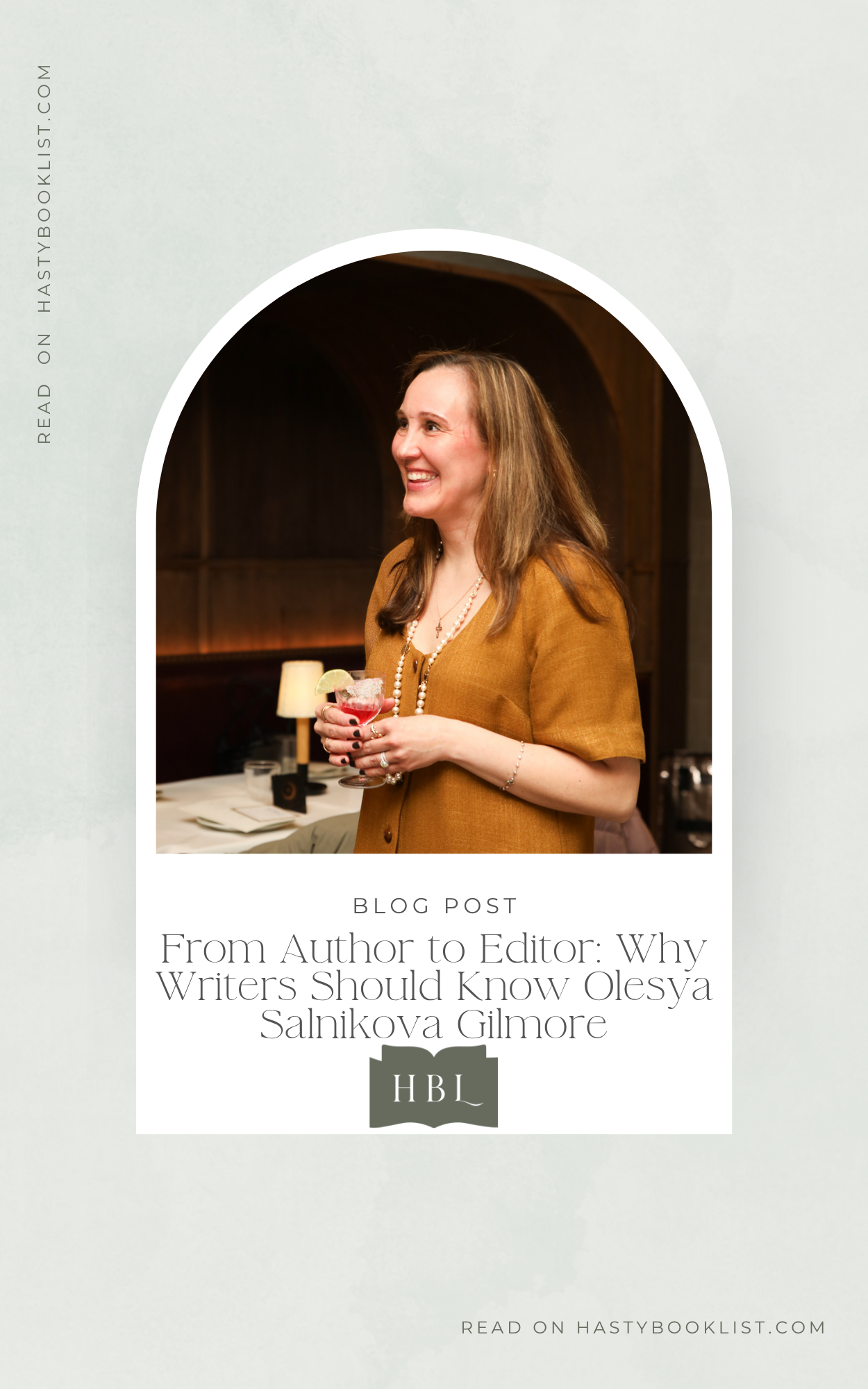 From Author to Editor: Why Writers Should Know Olesya Salnikova Gilmore