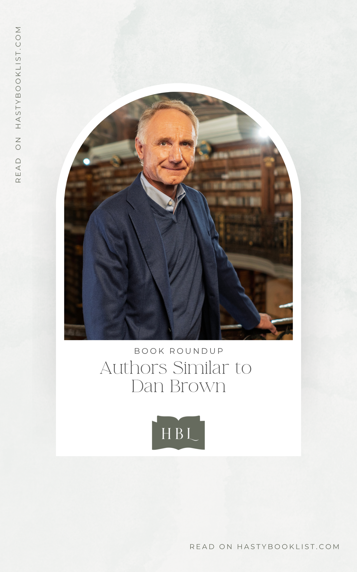 15 Authors Similar to Dan Brown