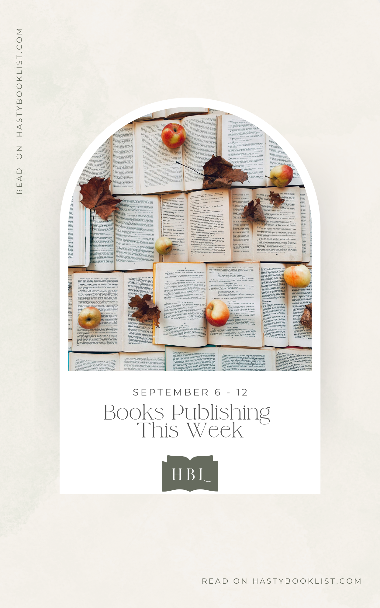 Books Publishing This Week