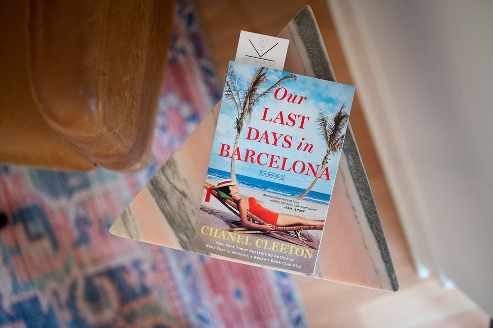 Book Feature - Last in Barcelona by Cleeton - Book - Hasty Book List
