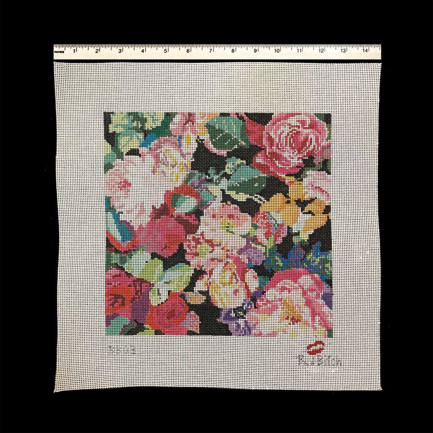 Floral with Black Background (BB03)