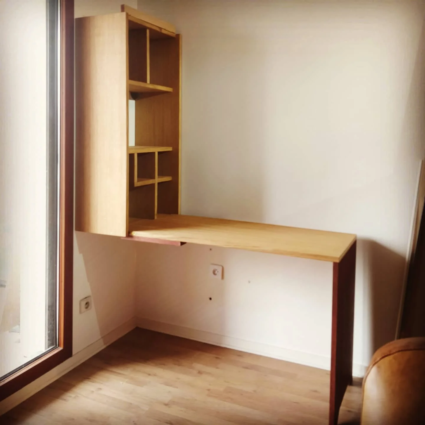 Bureau pliant sur mesure