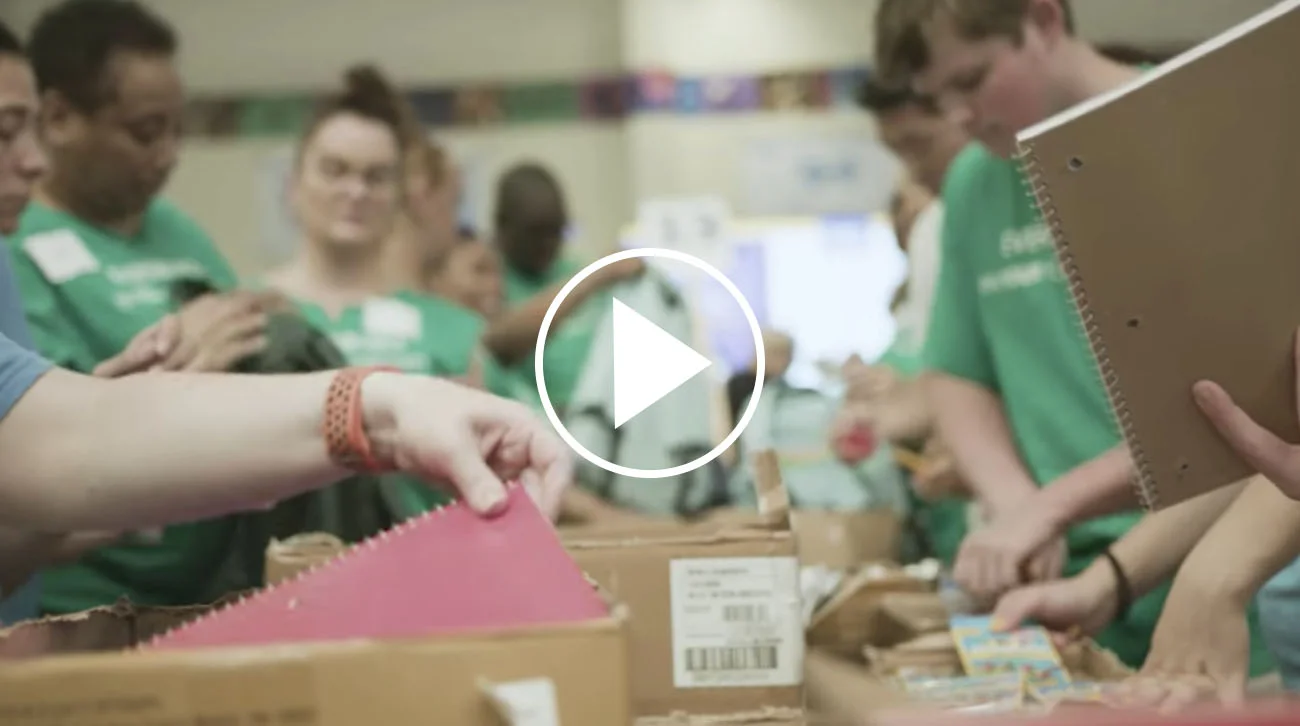 Cradles to Crayons provides 40,000 kids with what they need to start the school year.