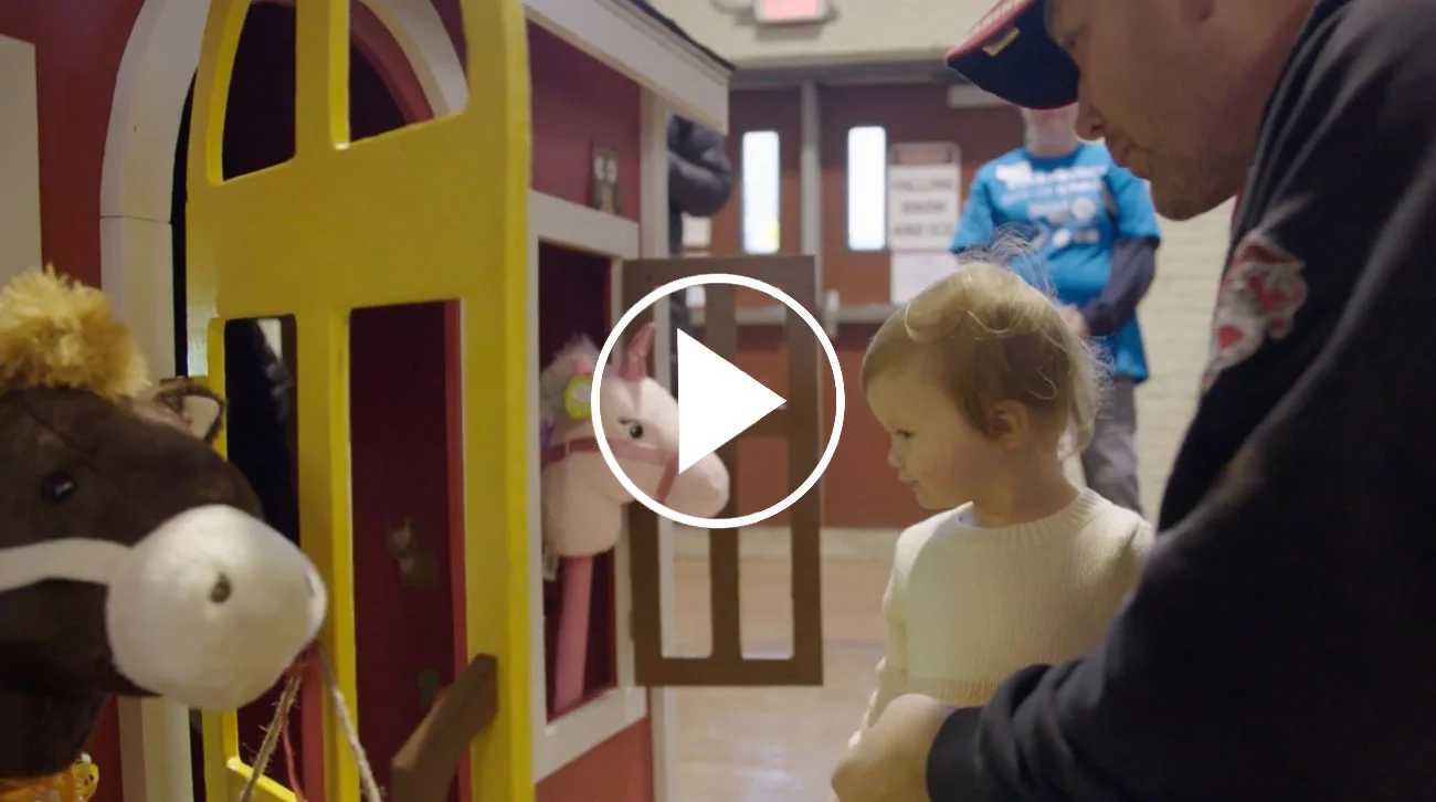 Habitat for Humanity—Operation Playhouse provides playhouses to the children of those who served.