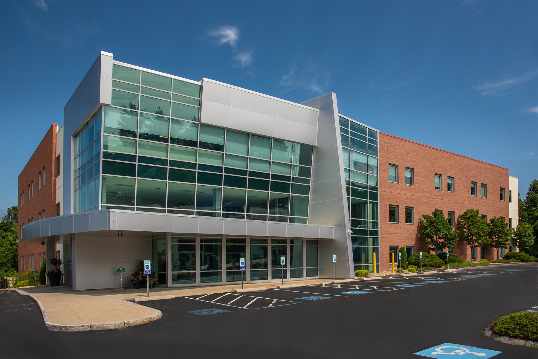 medical building with modern exterior