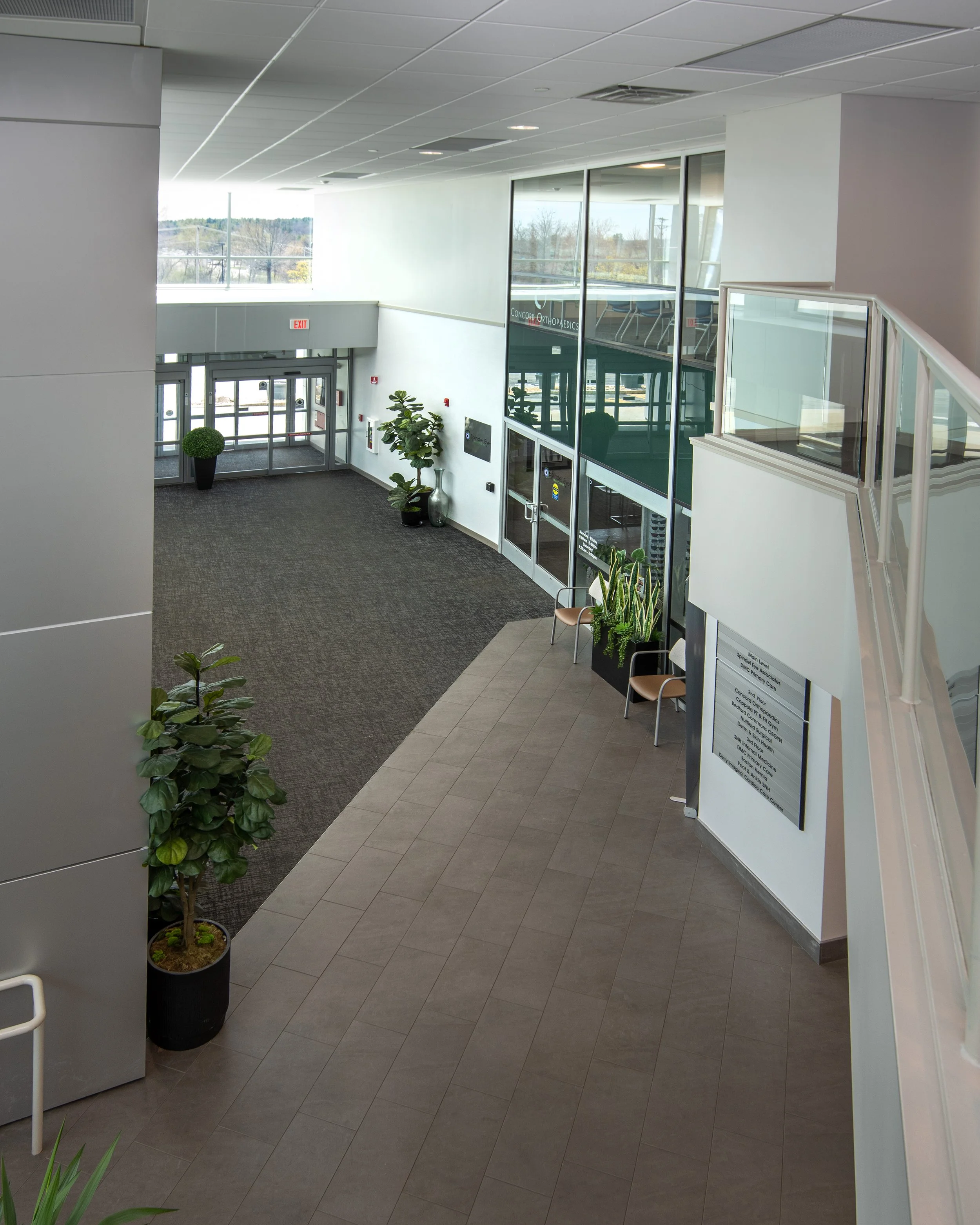 medical building lobby