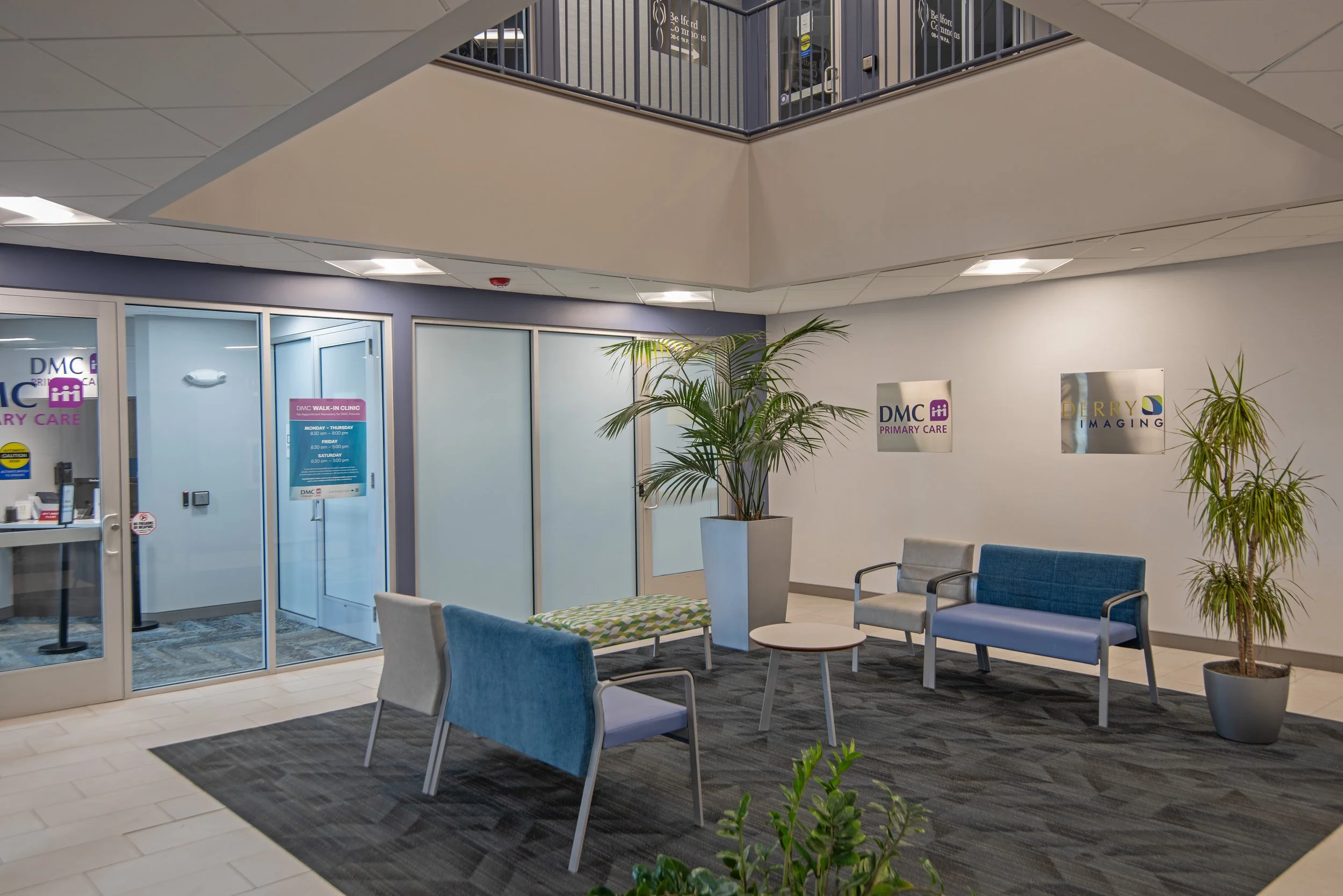 medical office lobby