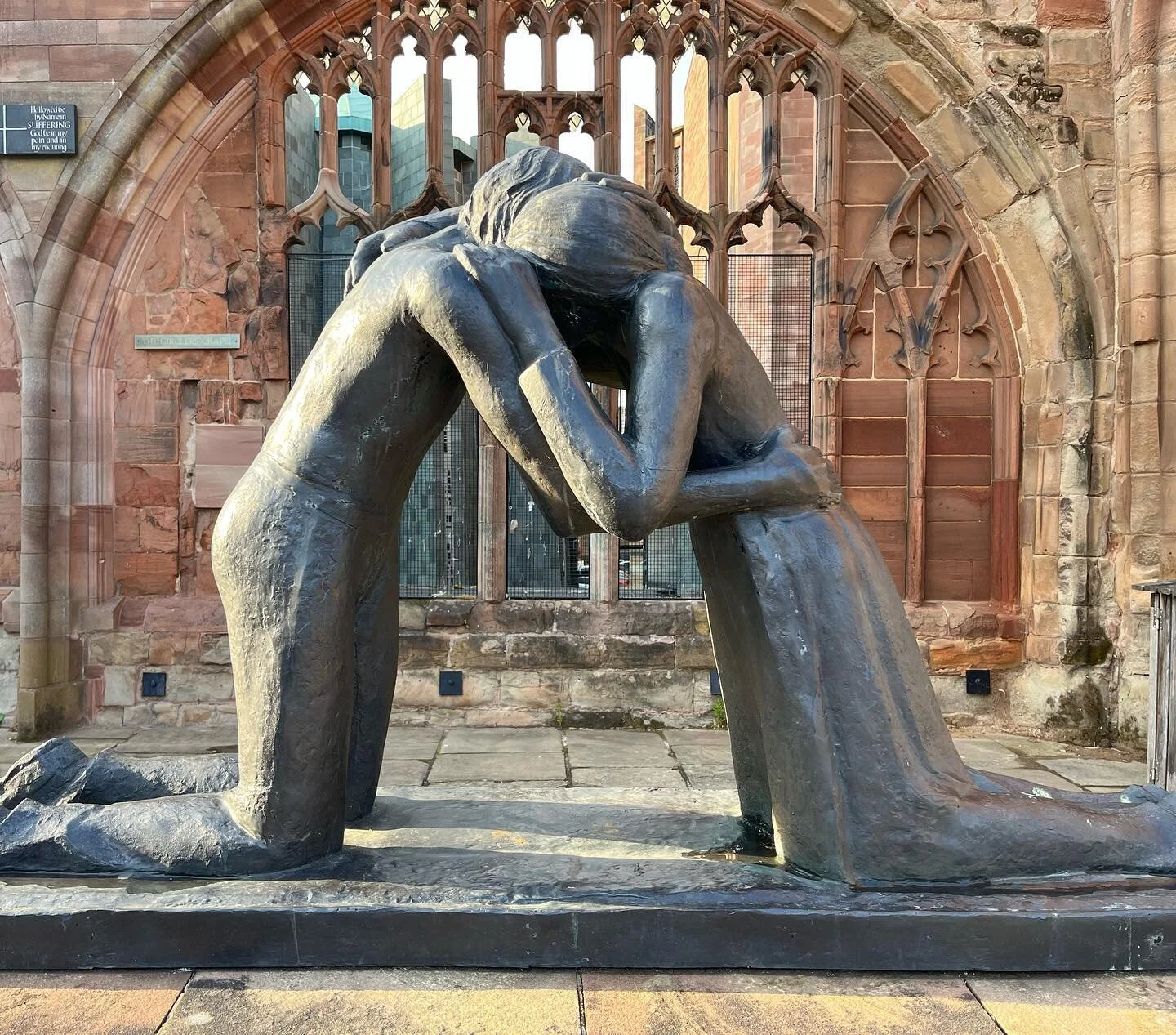 Great to visit Coventry Cathedral and discuss their reconciliation work yesterday