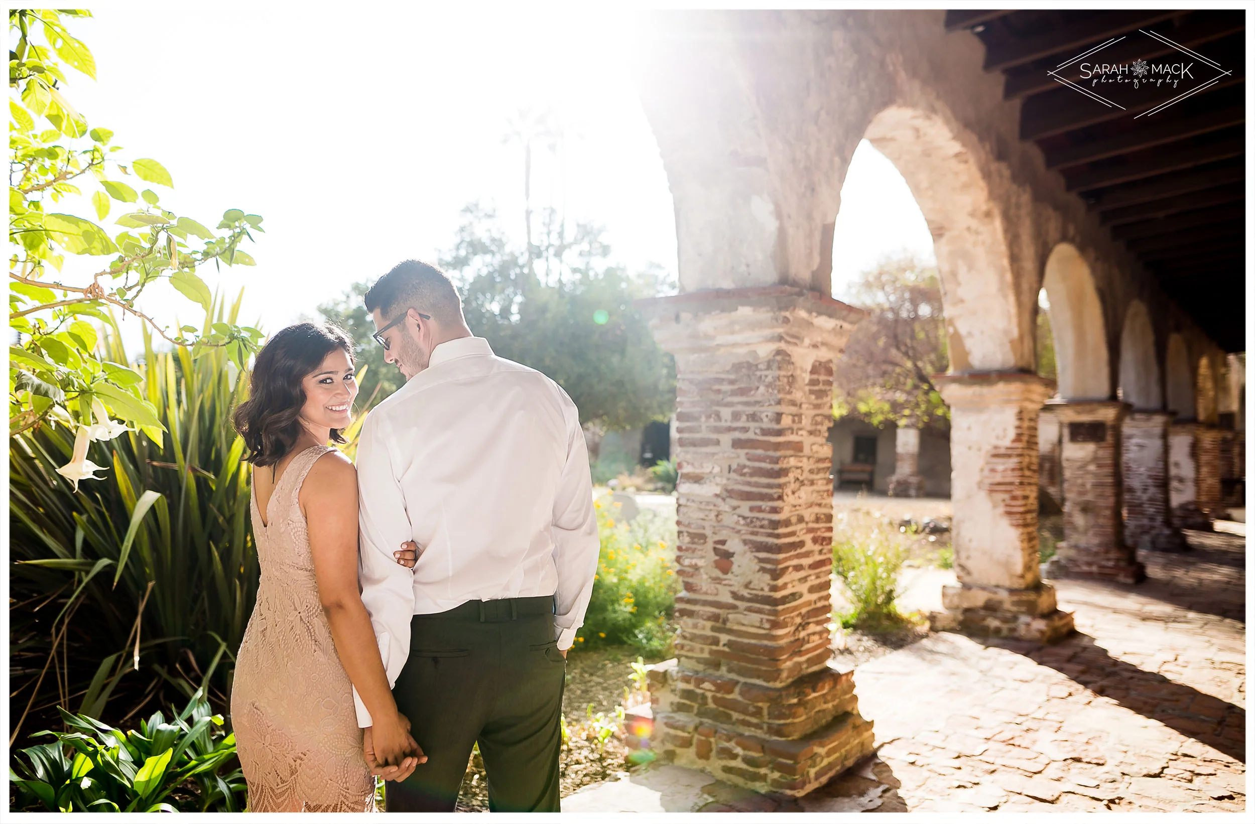 Mission San Juan Capistrano Engagement Photography