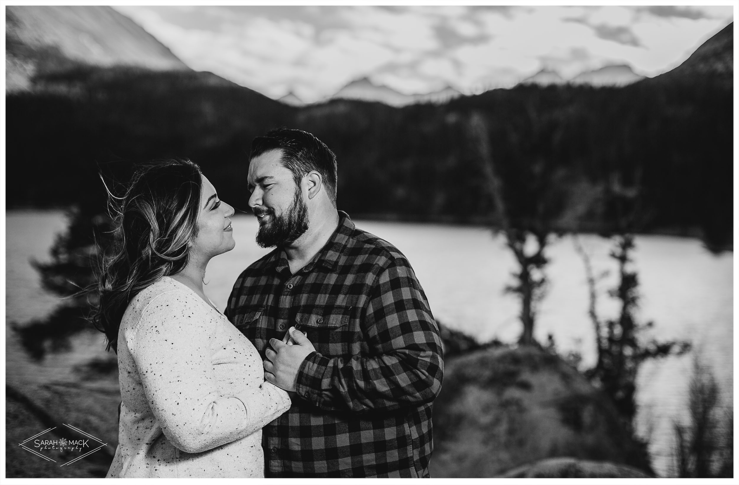 Rock Creek Lake Mammoth Engagement Photography