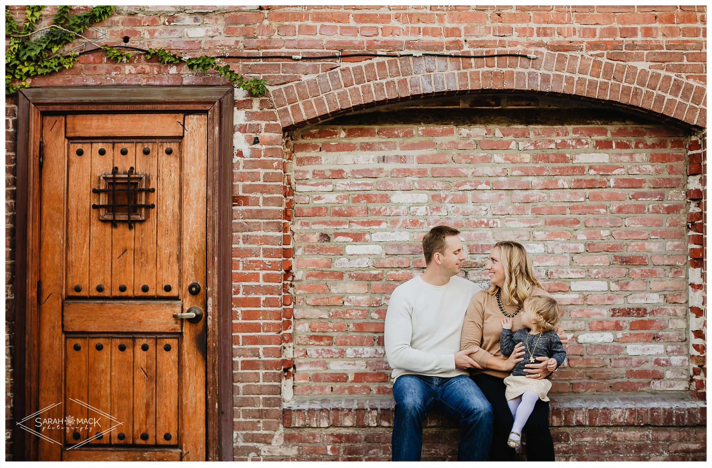 Orange Circle Family Photography