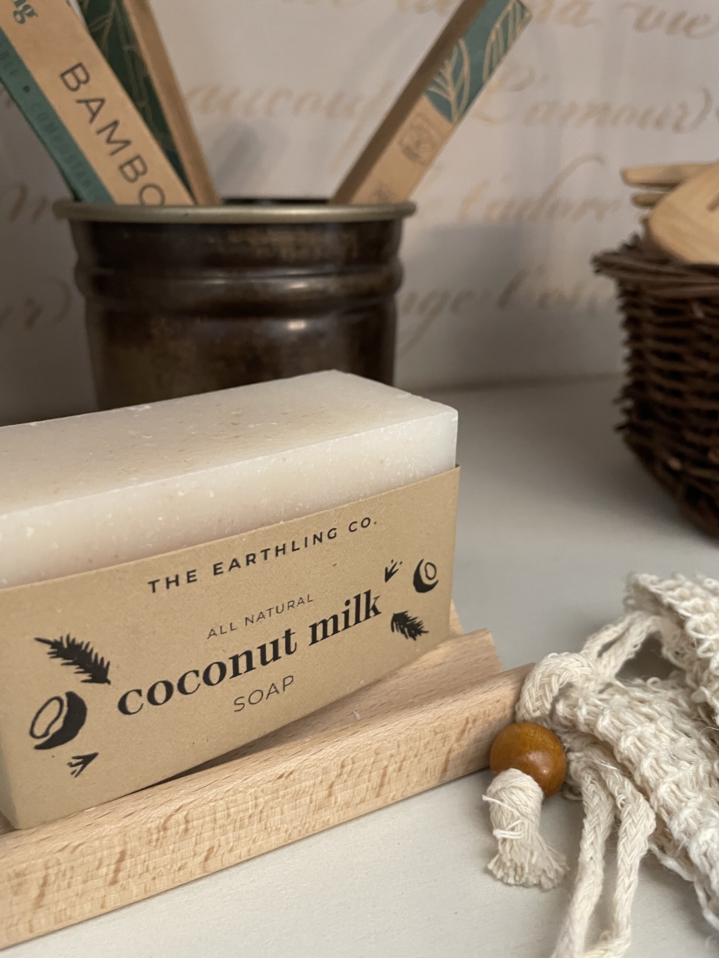 Coconut Mil - Bar Soap - The Earthling Co.