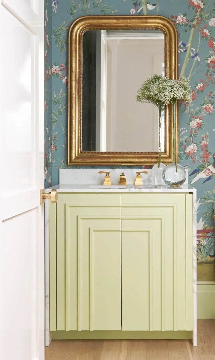 Jewel Box Powder Rooms — House of E35
